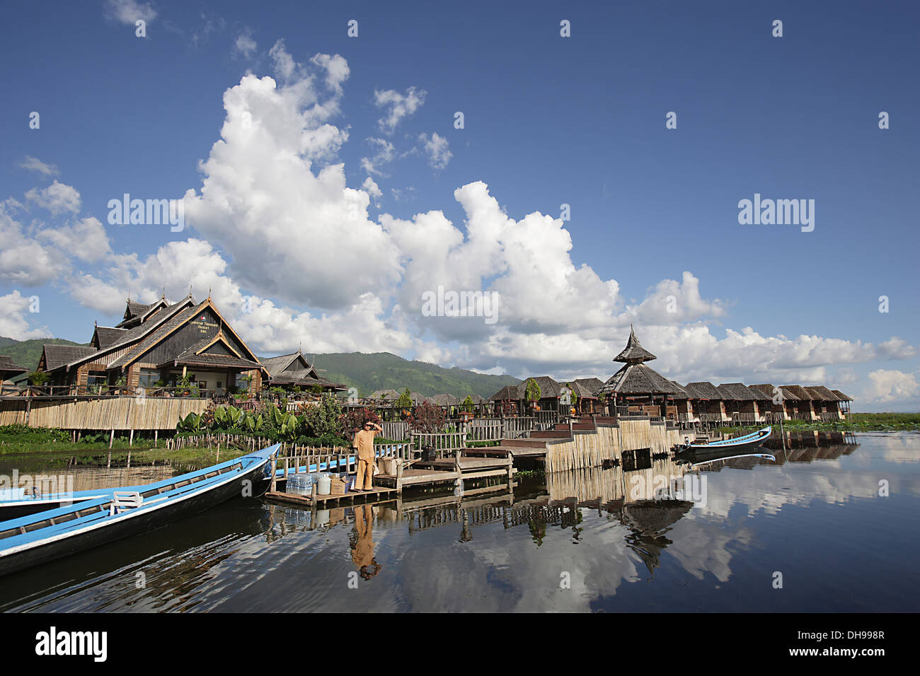 Myanmar Treasure Hotel, Inya Lake; Stato Shan, Myanmar Foto Stock