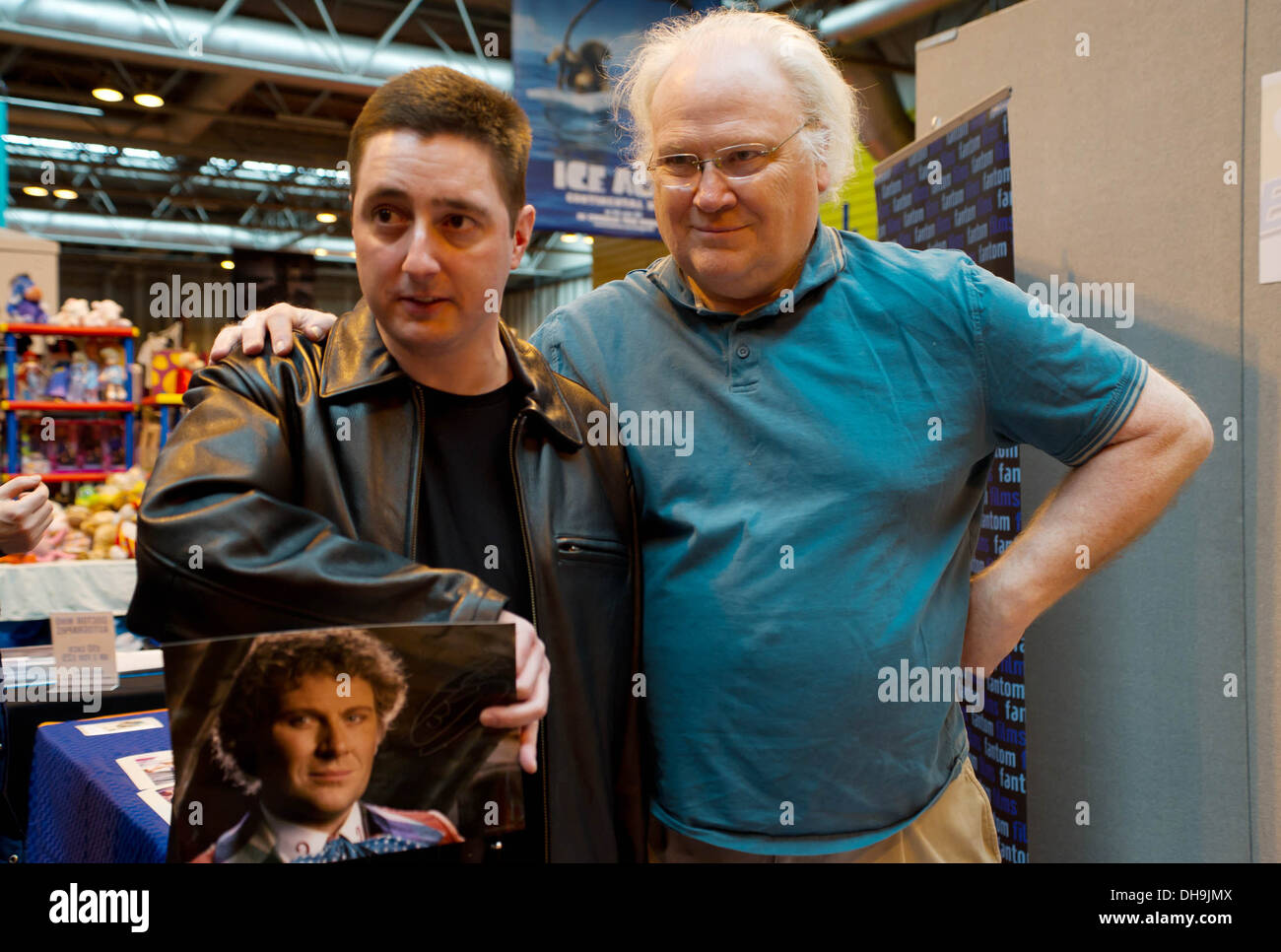 Colin Baker 2012 cimeli Show al NEC Birmingham Birmingham Inghilterra - 31.03.12 Foto Stock