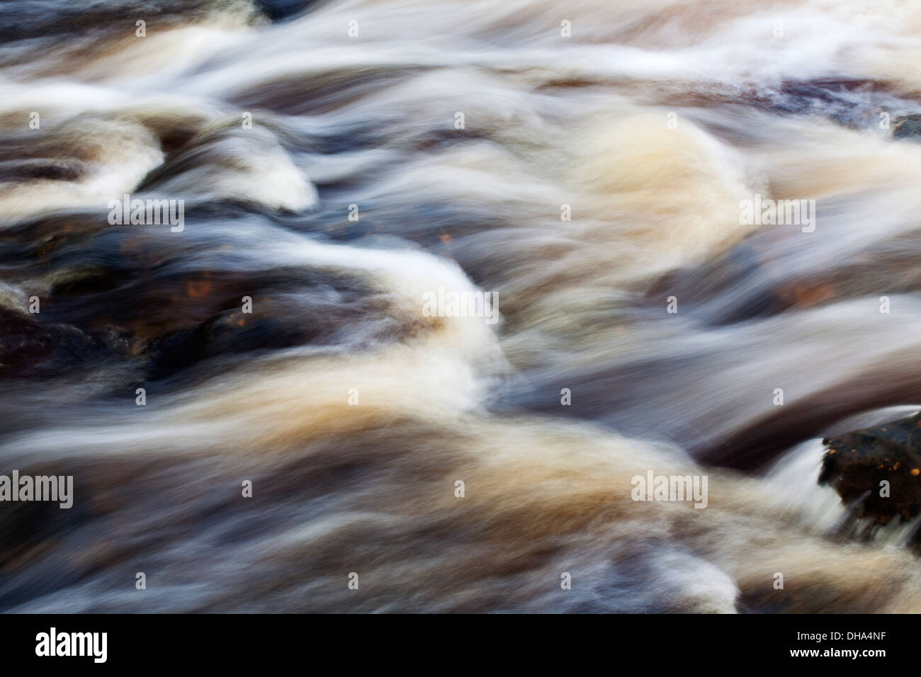 Cascata a Hull in pentola Beck Horton in Ribblesdale Yorkshire Dales Inghilterra Foto Stock