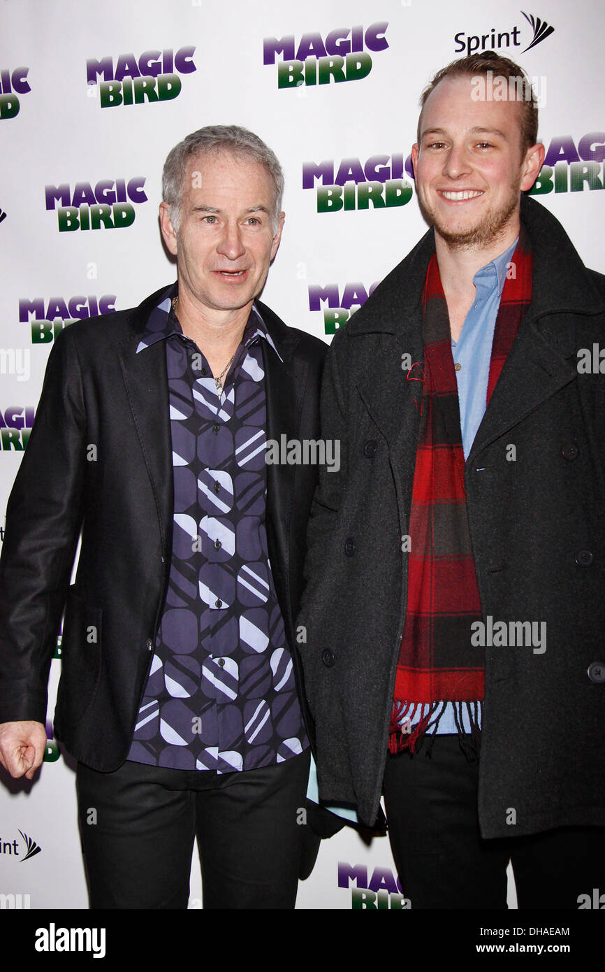 John mcenroe son sean mcenroe immagini e fotografie stock ad alta