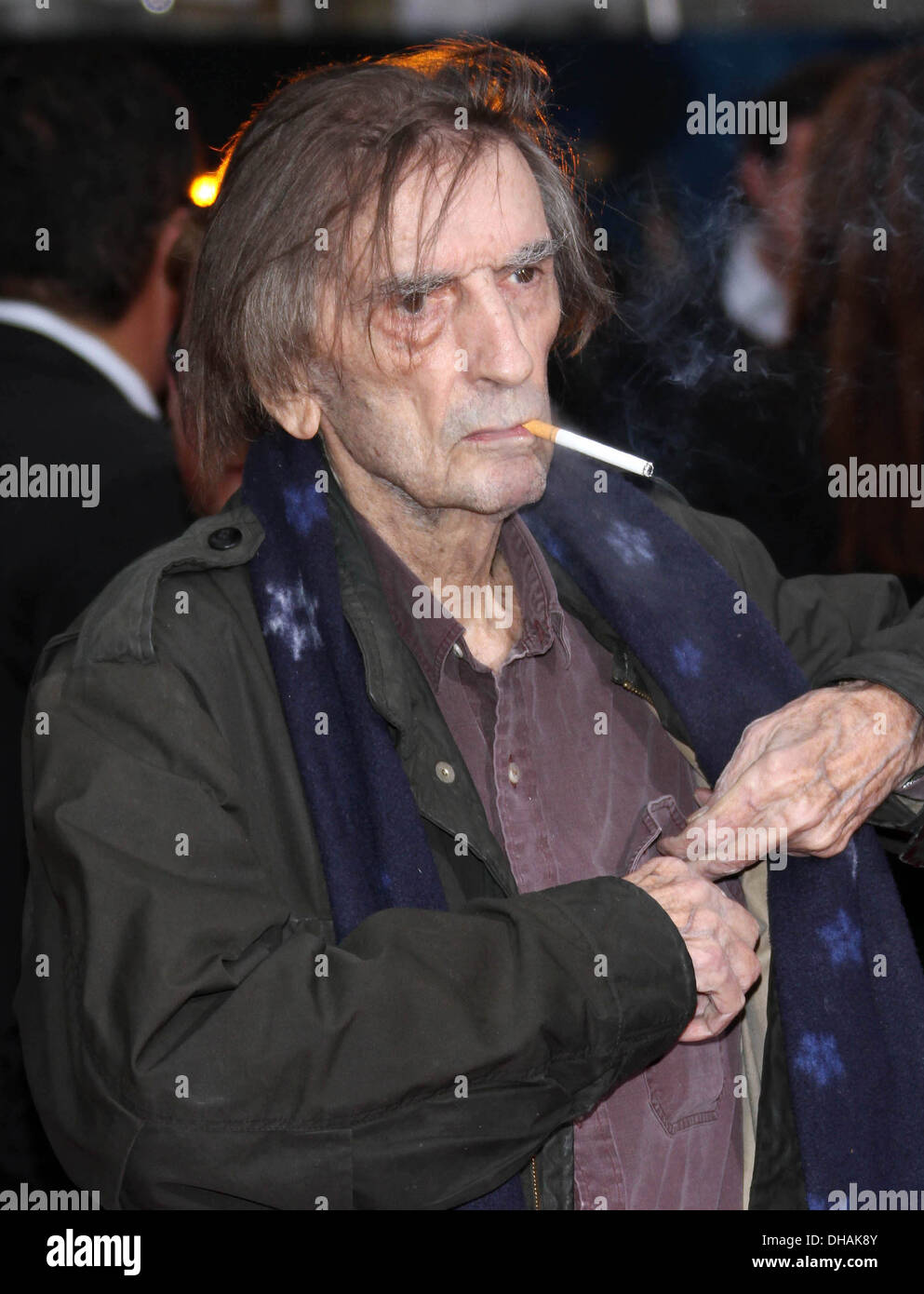 Harry Dean Stanton Premiere mondiale di "I VENDICATORI" a El Capitan theater - Arrivi Hollywood California - 11.04.12 Foto Stock