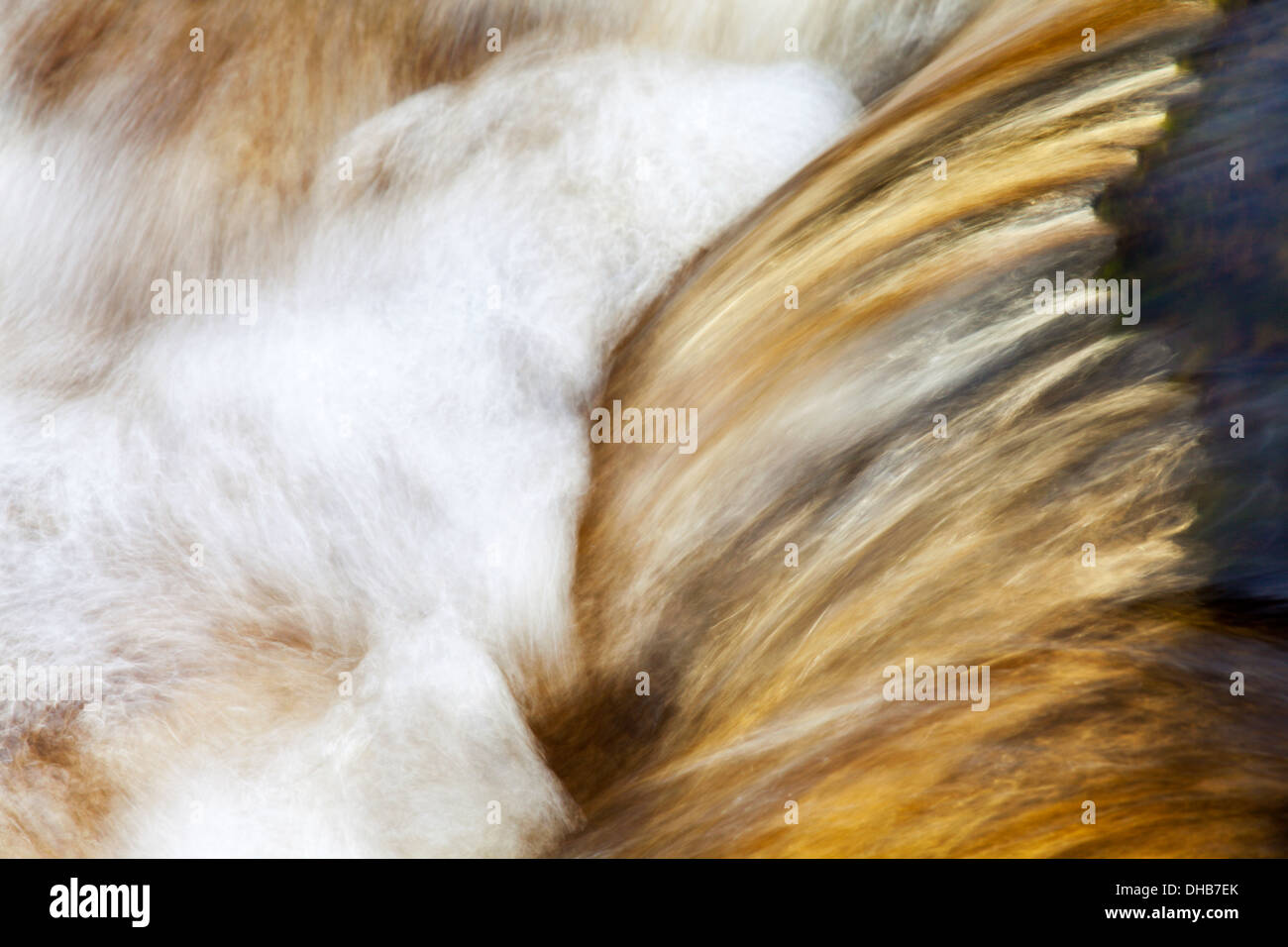 Cascata a Hull in pentola Beck Horton in Ribblesdale Yorkshire Dales Inghilterra Foto Stock