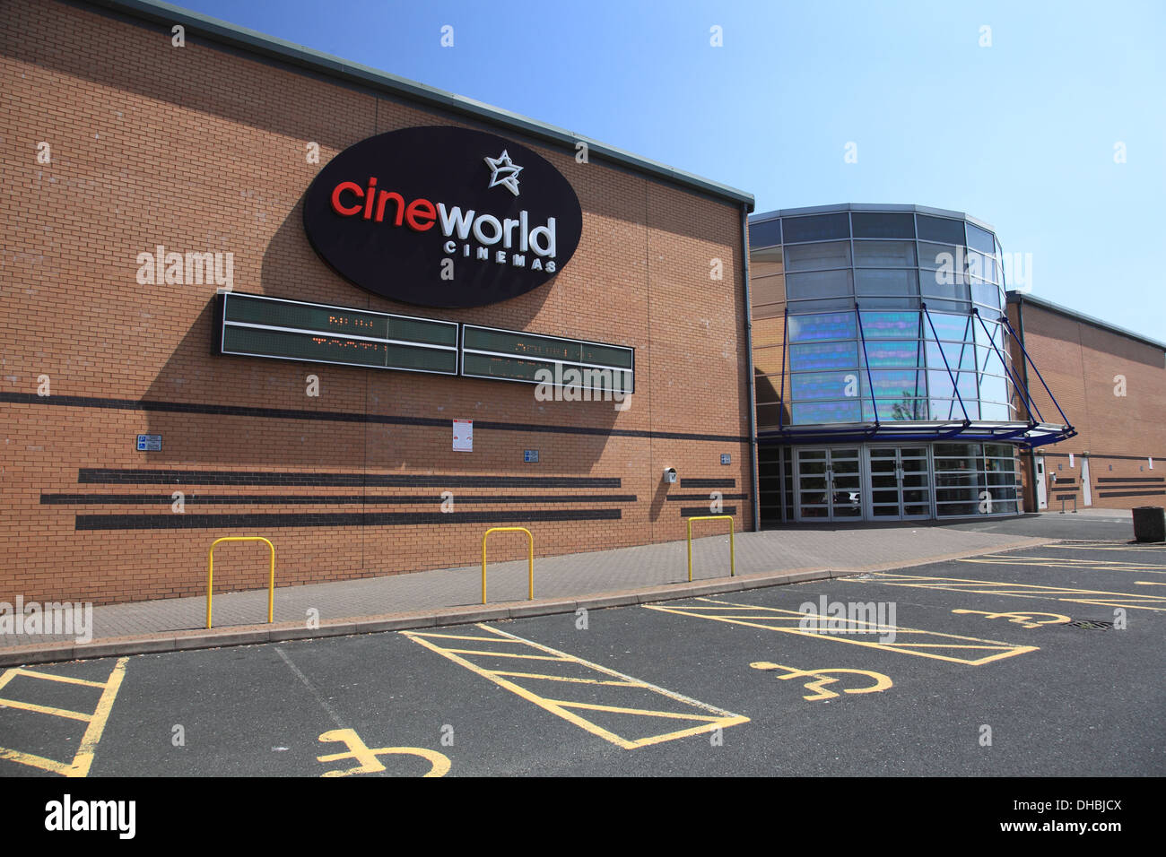 Cinema Cineworld a Shrewsbury Foto Stock