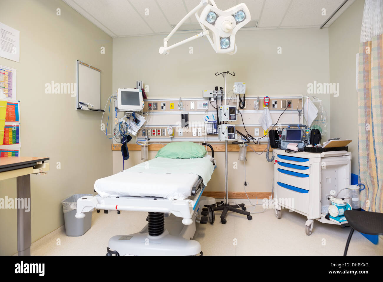 L'ospedale di Emergency Room Foto Stock
