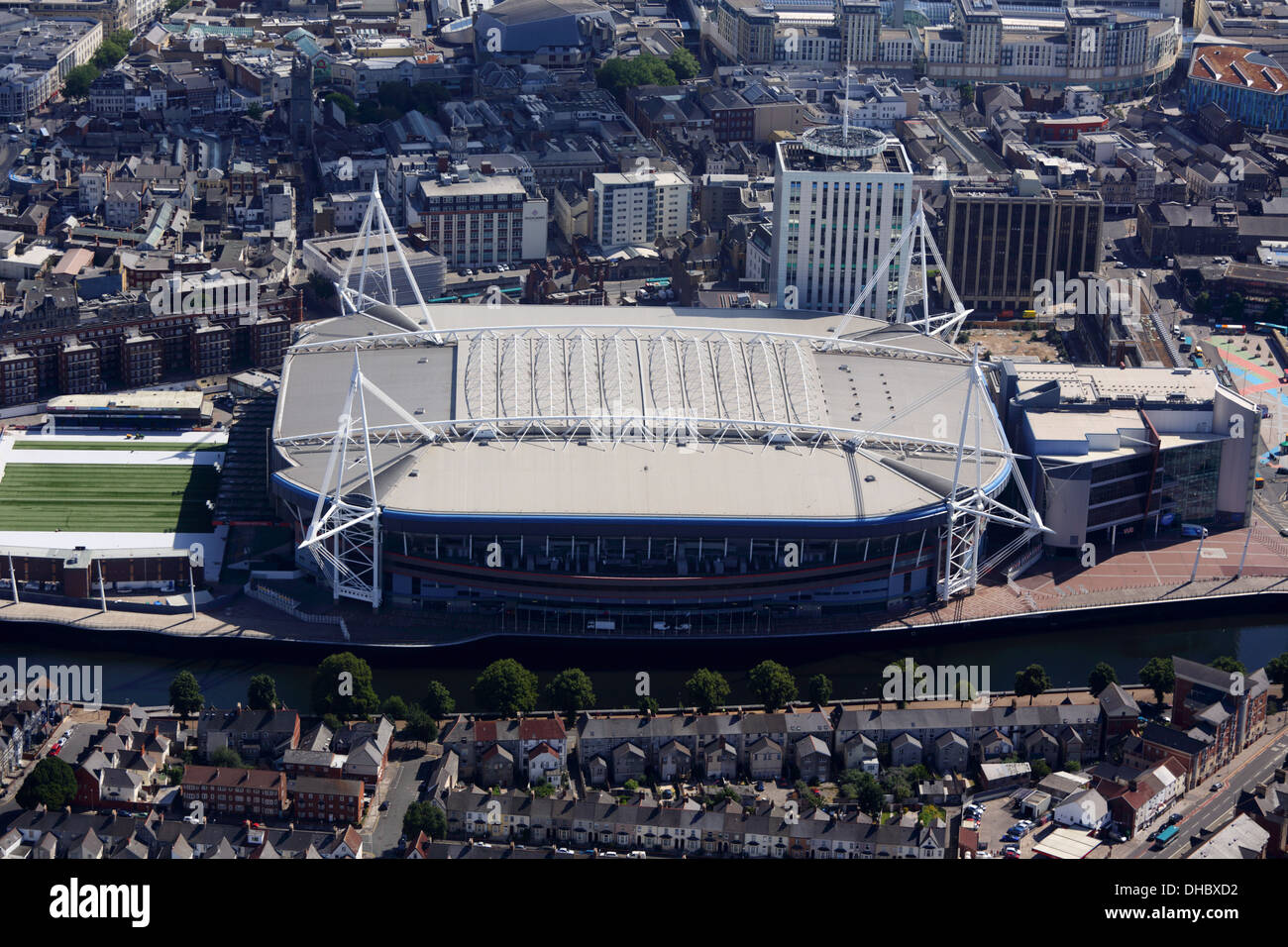 Millennium Stadium di Cardiff Foto Stock