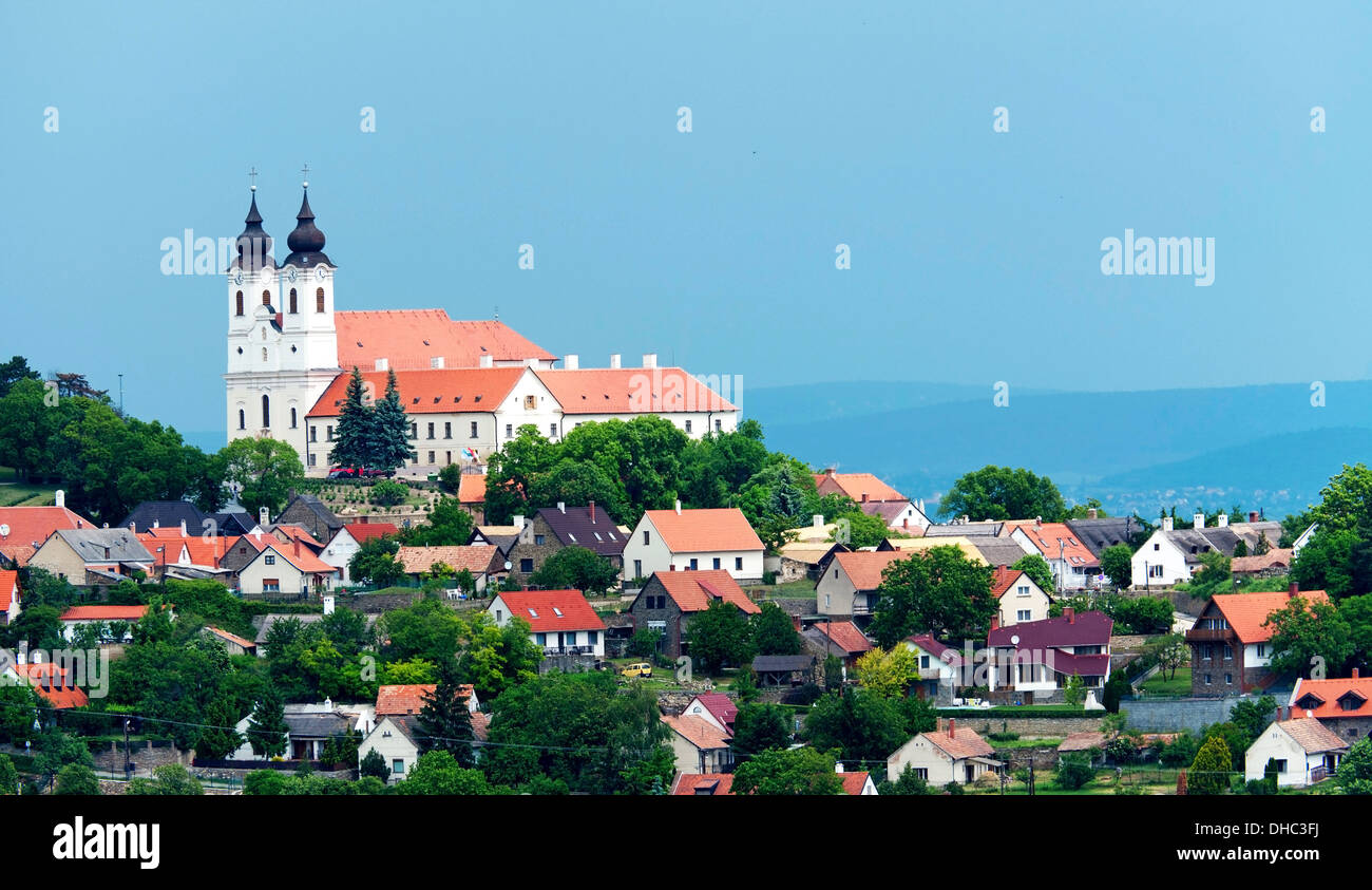 View all Abbazia Benedettina di Tihany, Ungheria Foto Stock
