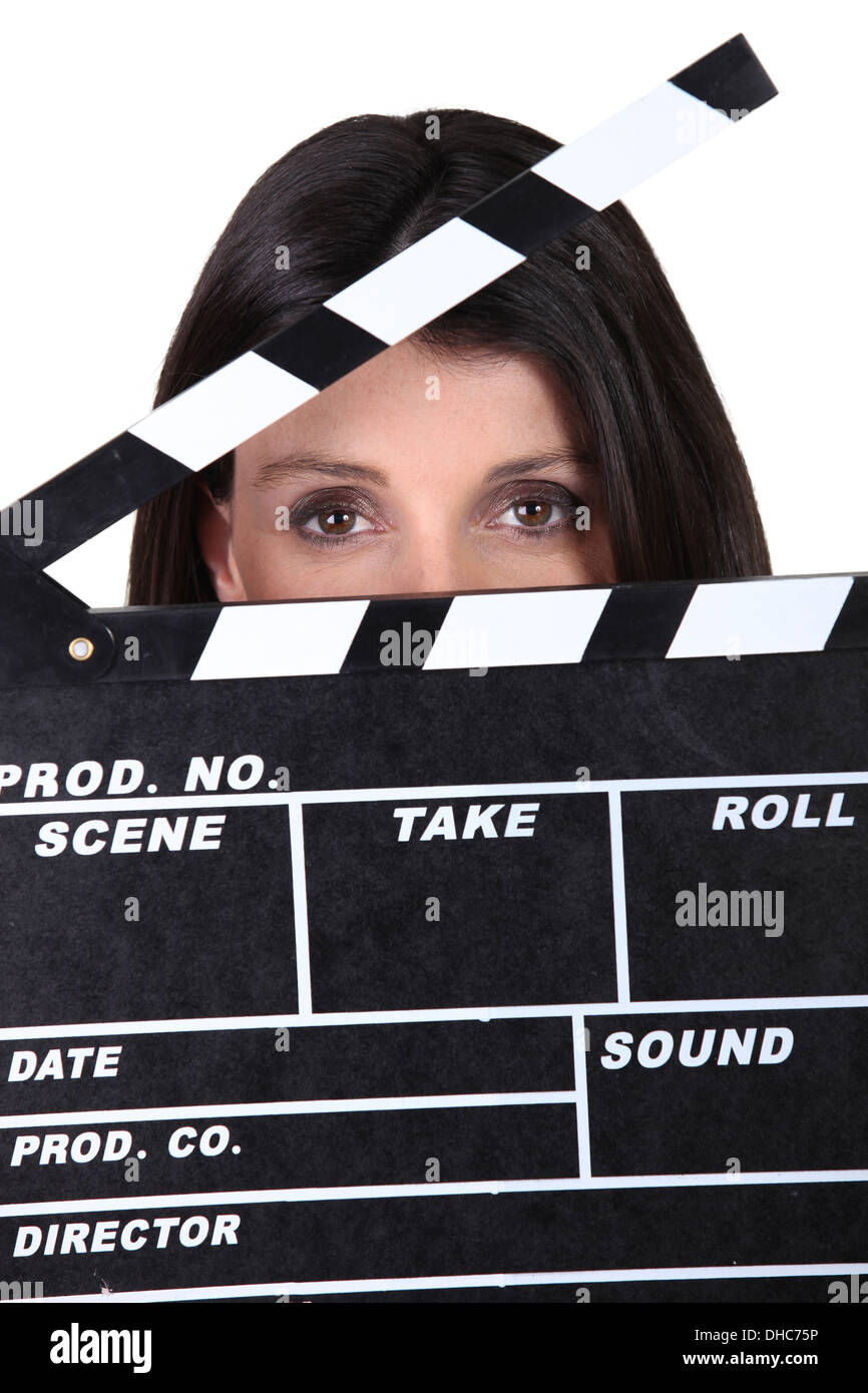 Produttore di film Foto Stock