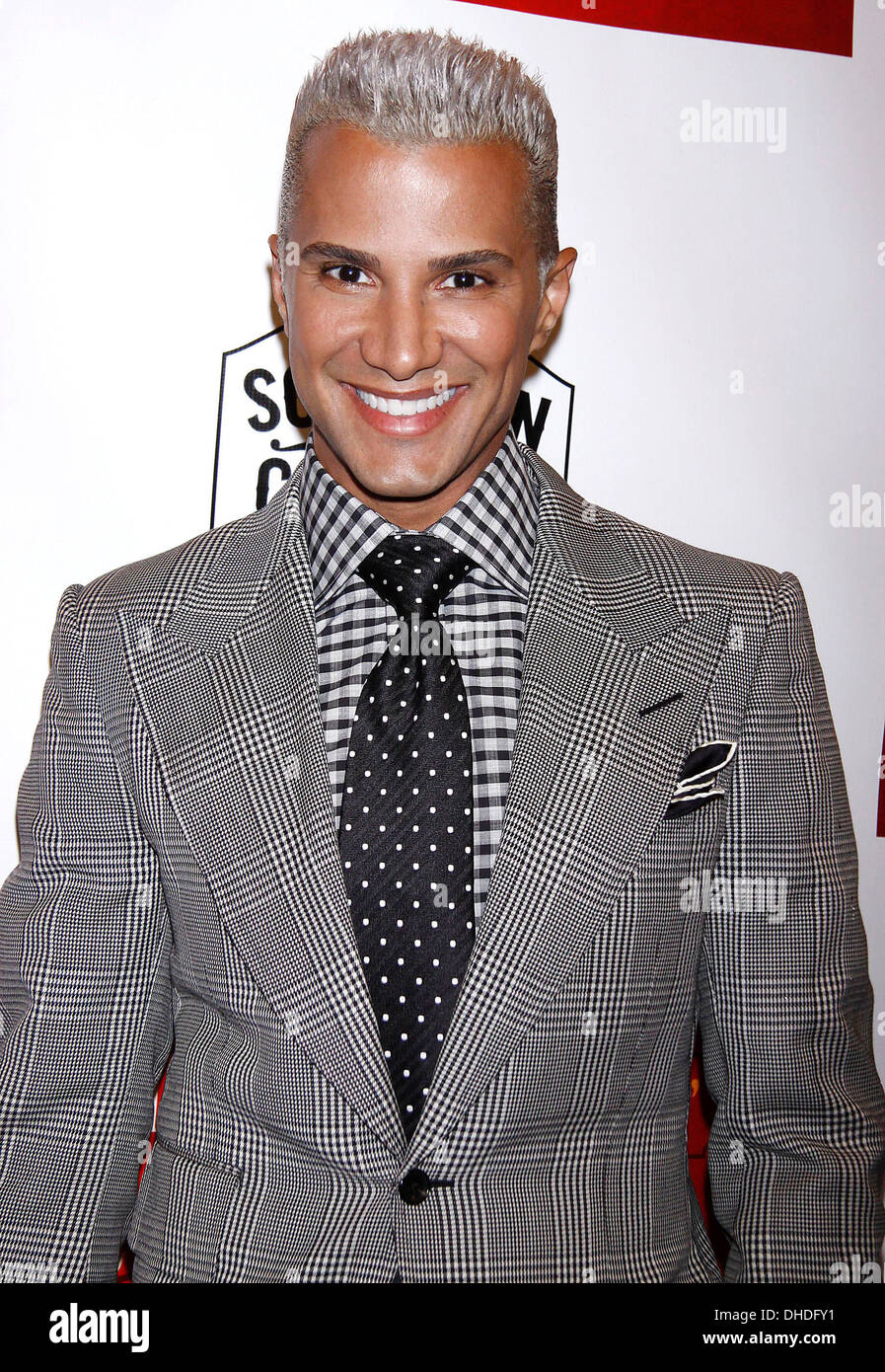 Jay Manuel Broadway apertura notturna del "A Streetcar Named Desire' al Broadhurst Theatre - Arrivi New York City USA - 22.04.12 Foto Stock