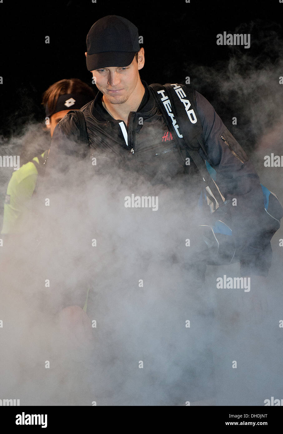 Tomas BERDYCH entrando Centre Court. Foto Stock