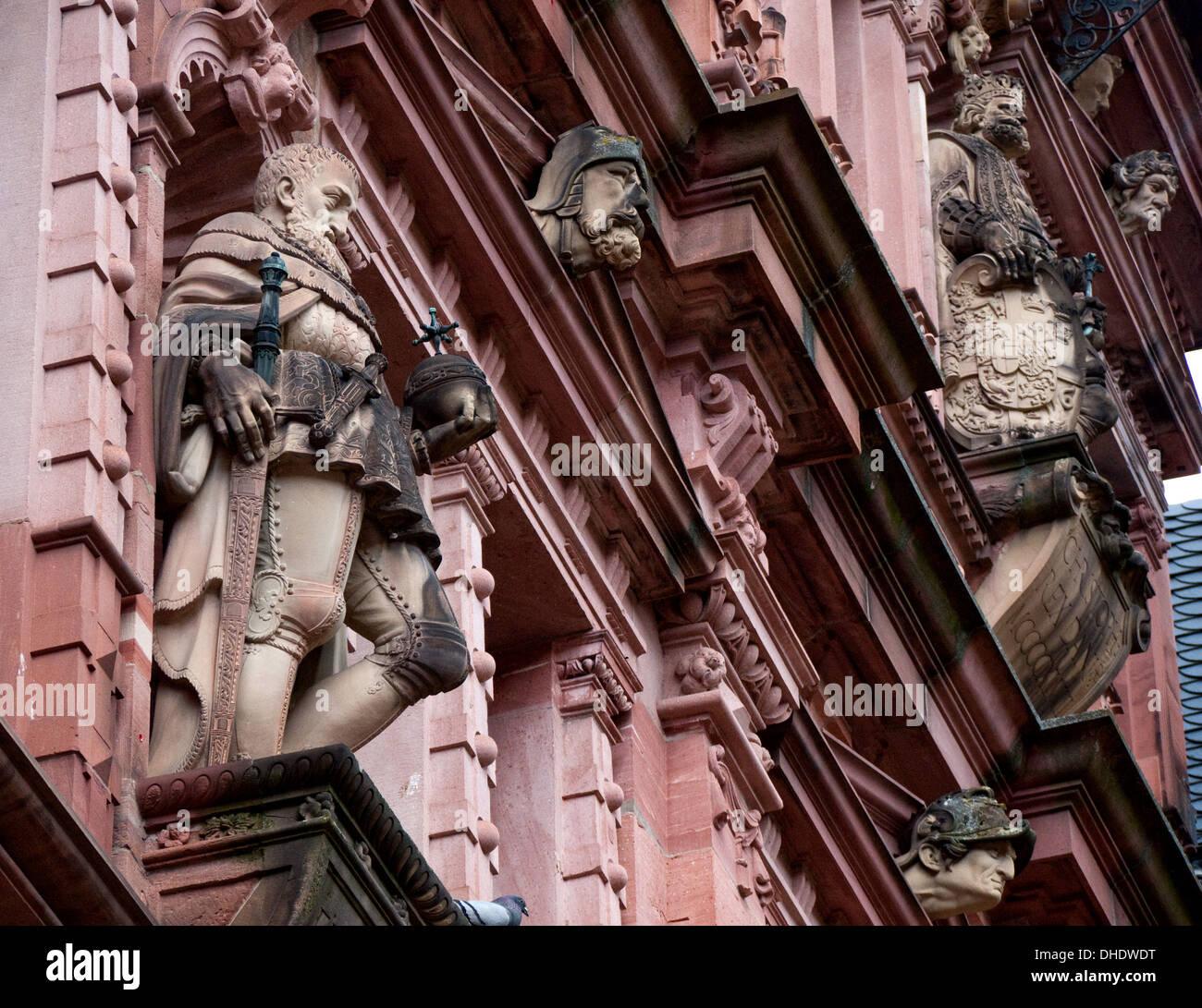 Palazzo di HEIDELBERG BAVIERA Foto Stock