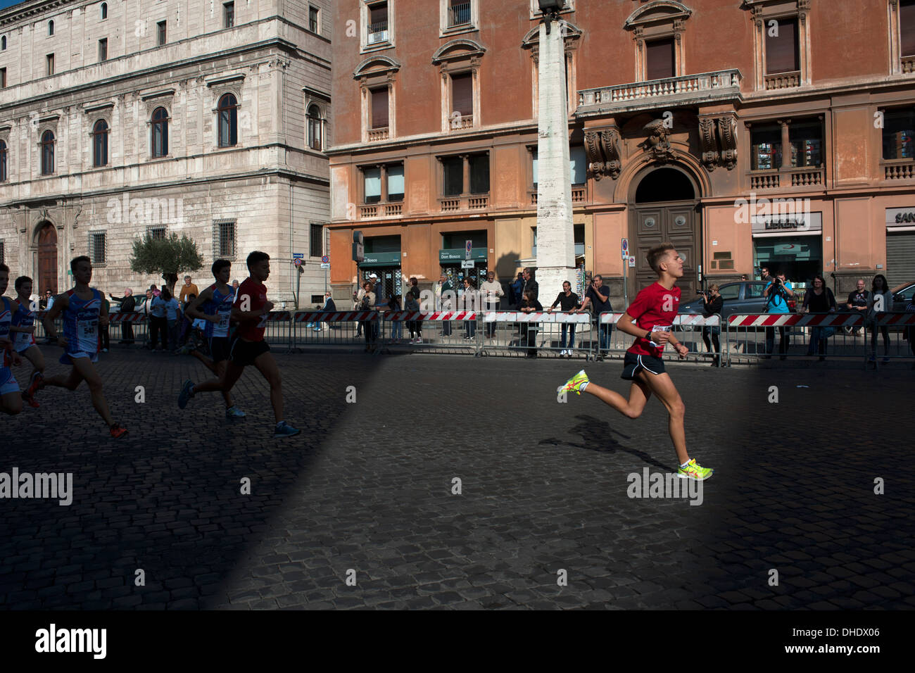 Gara in Città del Vaticano Foto Stock