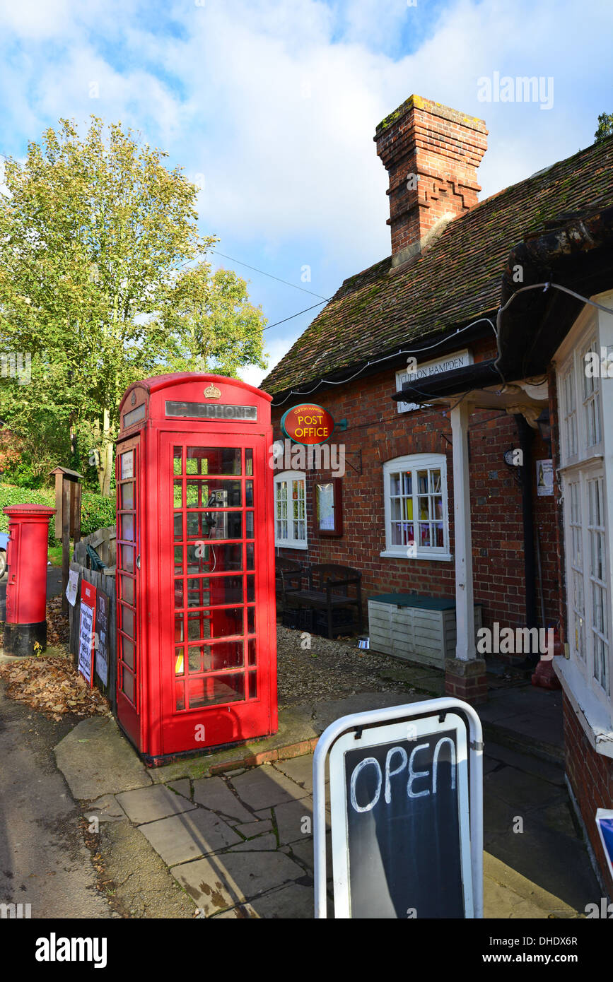 Il vecchio ufficio postale, Clifton Hampden, Oxfordshire, England, Regno Unito Foto Stock