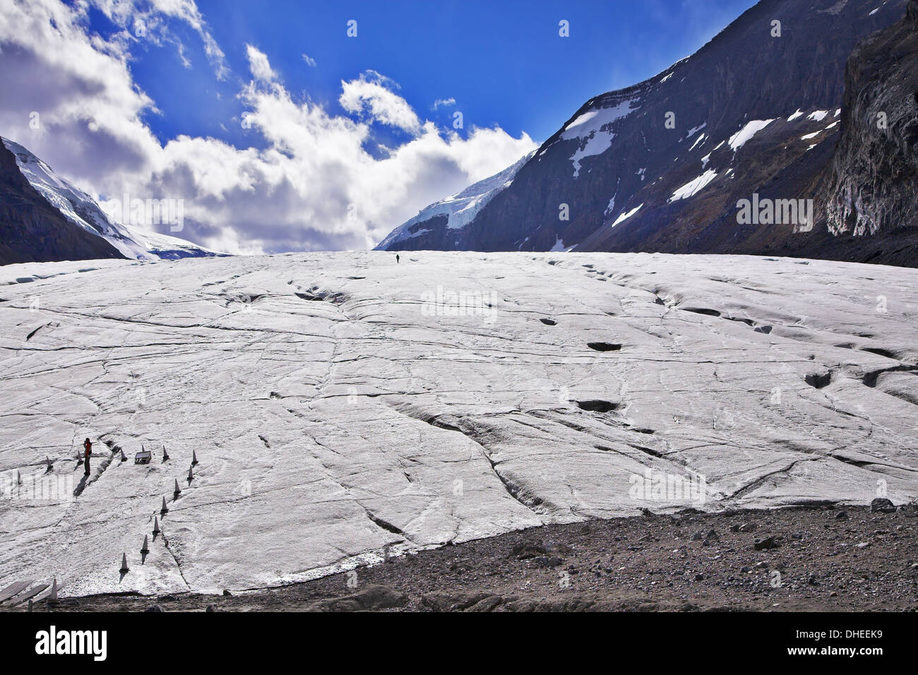 Enorme maestoso ghiacciaio Foto Stock