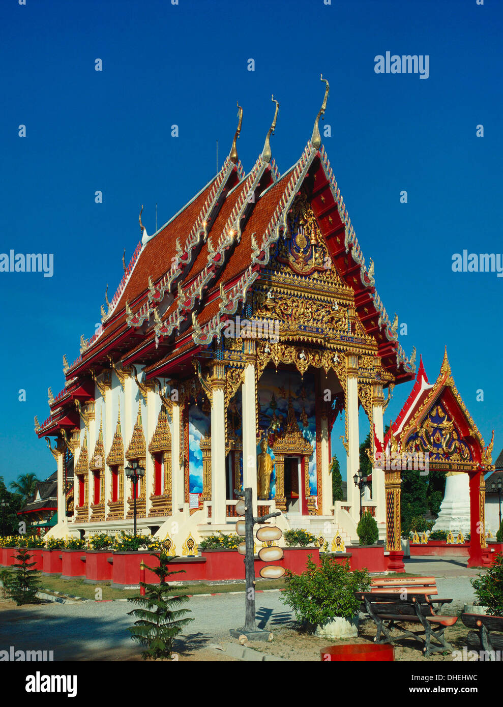 Il Wat Phra Nang Sang, Talang, Phuket, Tailandia Foto Stock