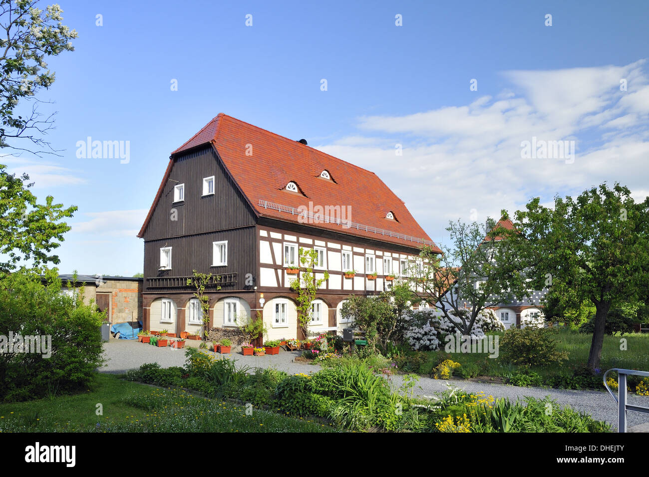 Obercunnersdorf Foto Stock