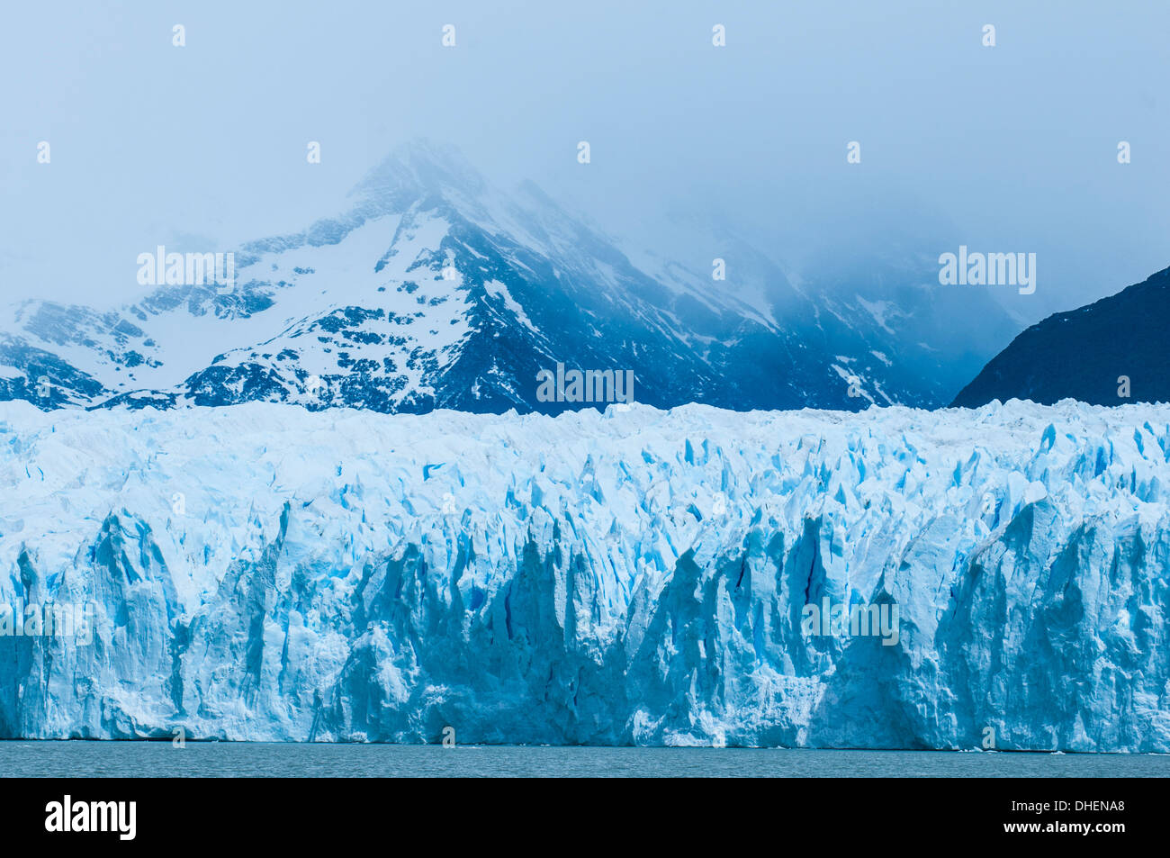 Ghiacciaio Perito Moreno, parco nazionale Los Glaciares, Sito Patrimonio Mondiale dell'UNESCO, Patagonia, Argentina Foto Stock