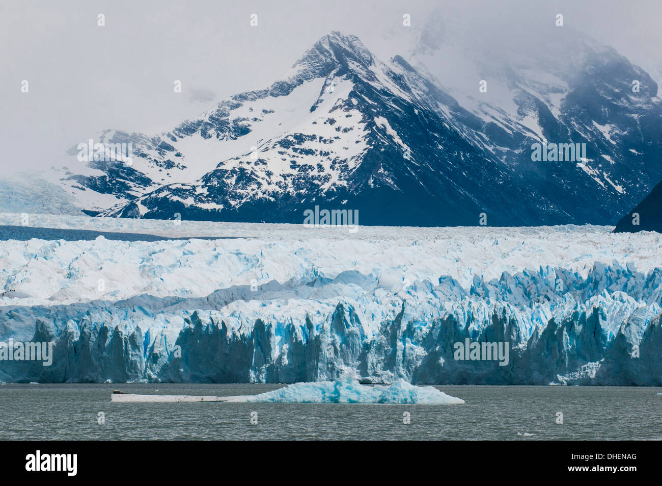 Ghiacciaio Perito Moreno, parco nazionale Los Glaciares, Sito Patrimonio Mondiale dell'UNESCO, Patagonia, Argentina Foto Stock