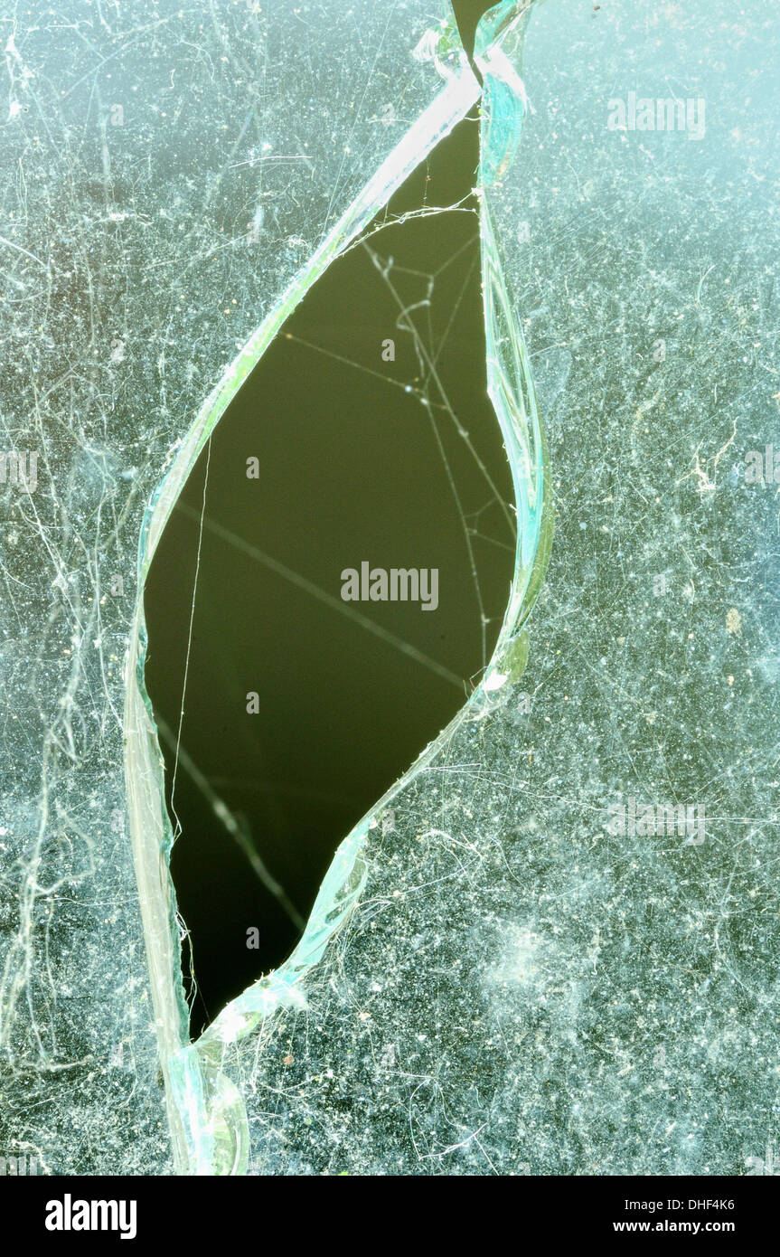 Cieco nel riquadro della finestra Foto Stock