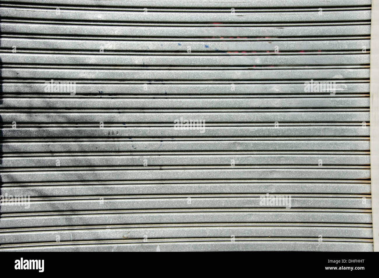 Il rullo porta sfondo Retail Foto Stock