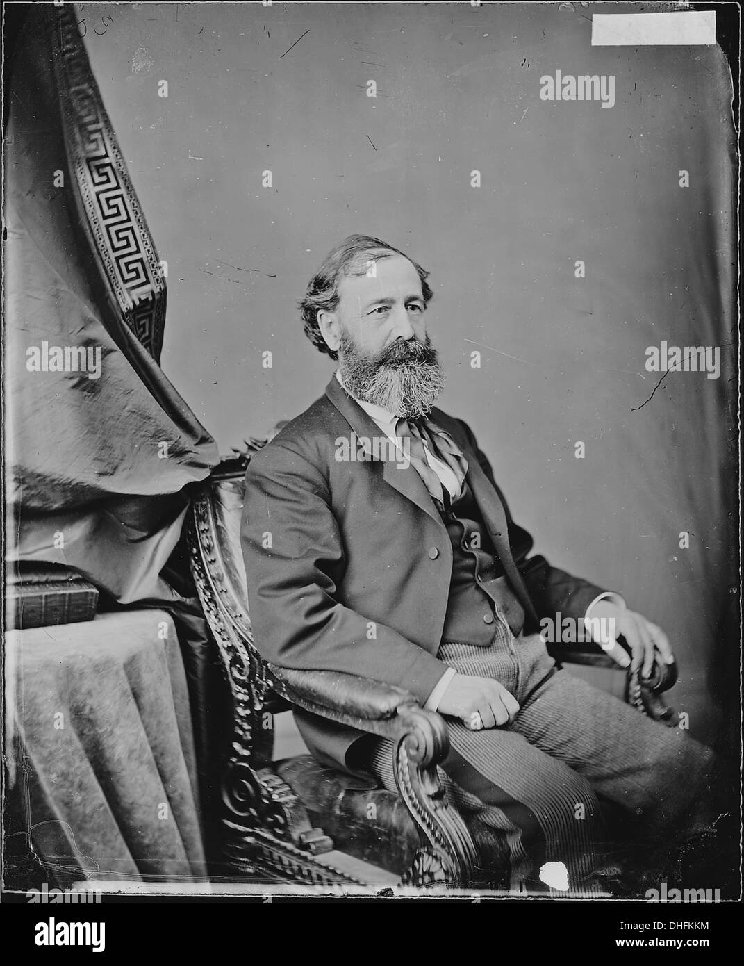 John R. French, Sergente d'armi del Senato, un ruolo significativo nella storia del Senato degli Stati Uniti, noto per la sua leadership e il suo servizio. Foto Stock