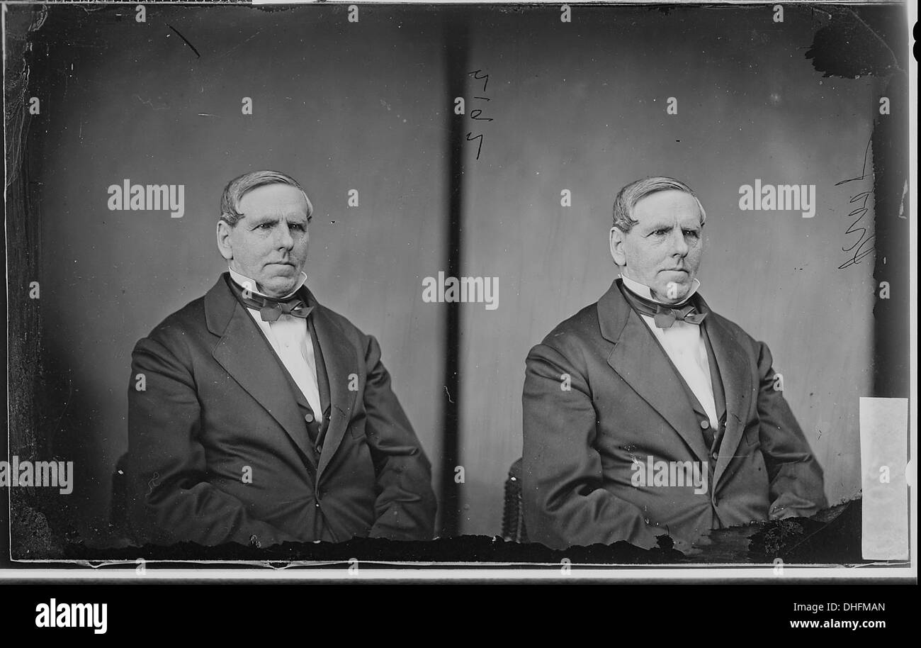 Seth Wakeman, una figura notevole nella storia politica o governativa, riconosciuto per i suoi contributi al servizio pubblico e alla leadership all'interno della sua comunità o stato. Foto Stock