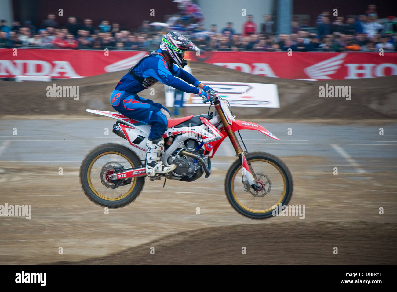 Eicma 2013, Fiera di Rho, Italia, Esposizione Internazionale del motociclo, motocross Foto Stock