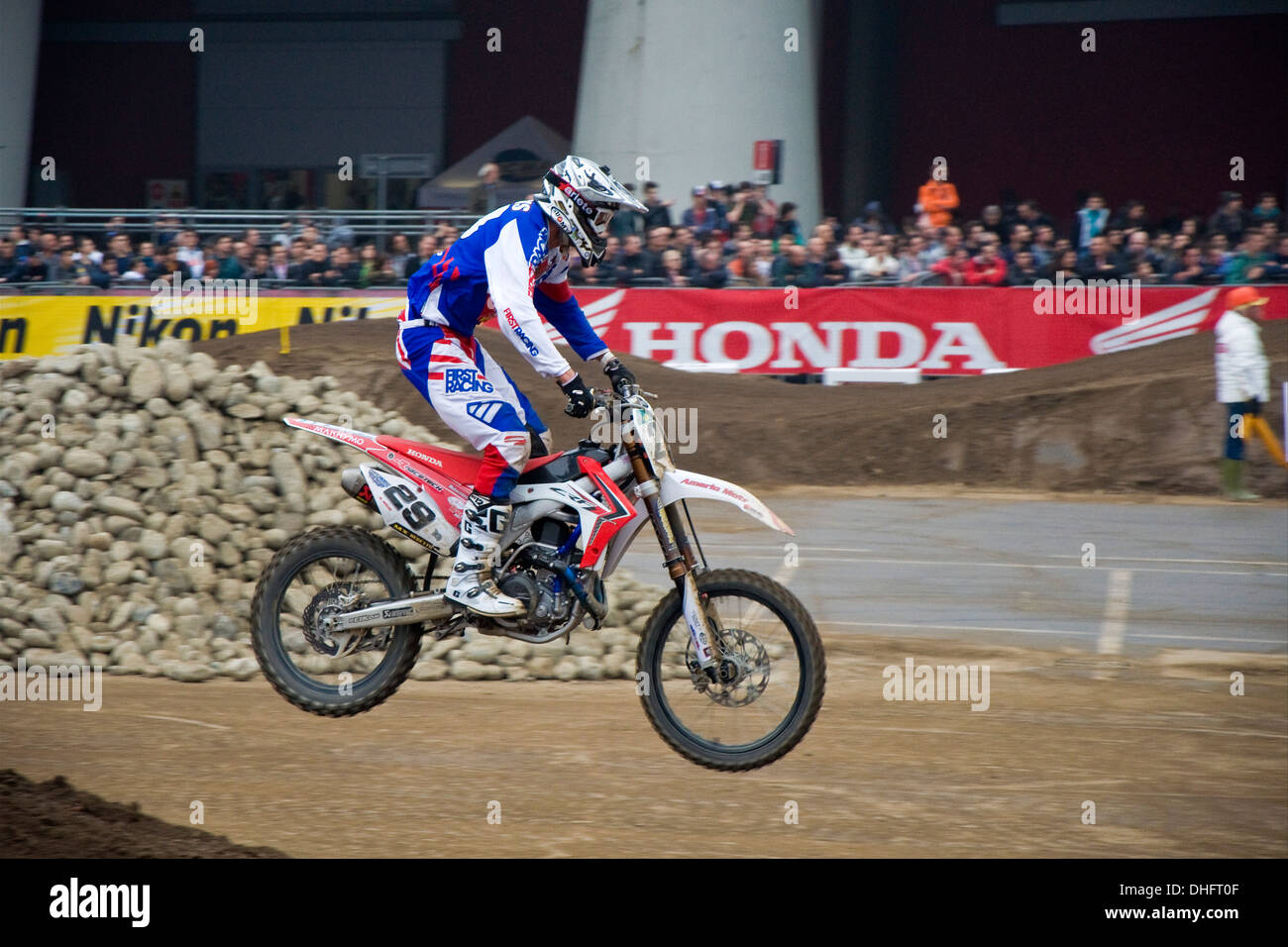 Eicma 2013, Fiera di Rho, Italia, Esposizione Internazionale del motociclo, motocross Foto Stock