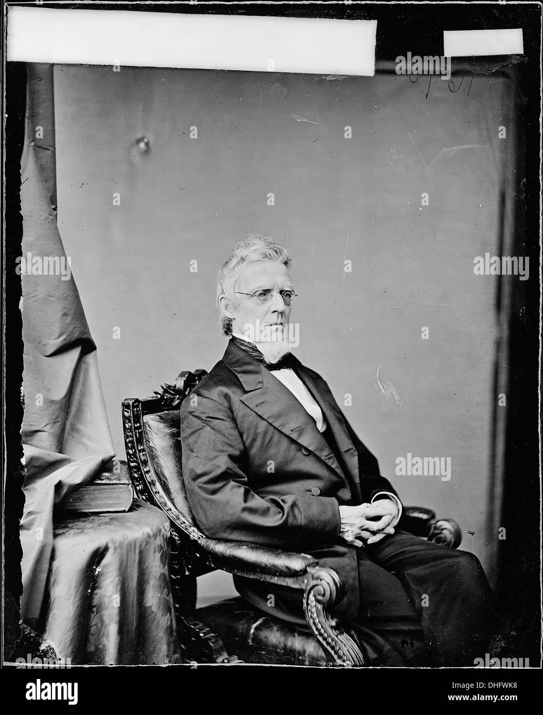 John F. Hartley, un funzionario del Dipartimento del Tesoro degli Stati Uniti, è raffigurato in questa fotografia storica. Il Dipartimento del Tesoro svolge un ruolo fondamentale nella gestione delle finanze e delle politiche economiche degli Stati Uniti. Foto Stock