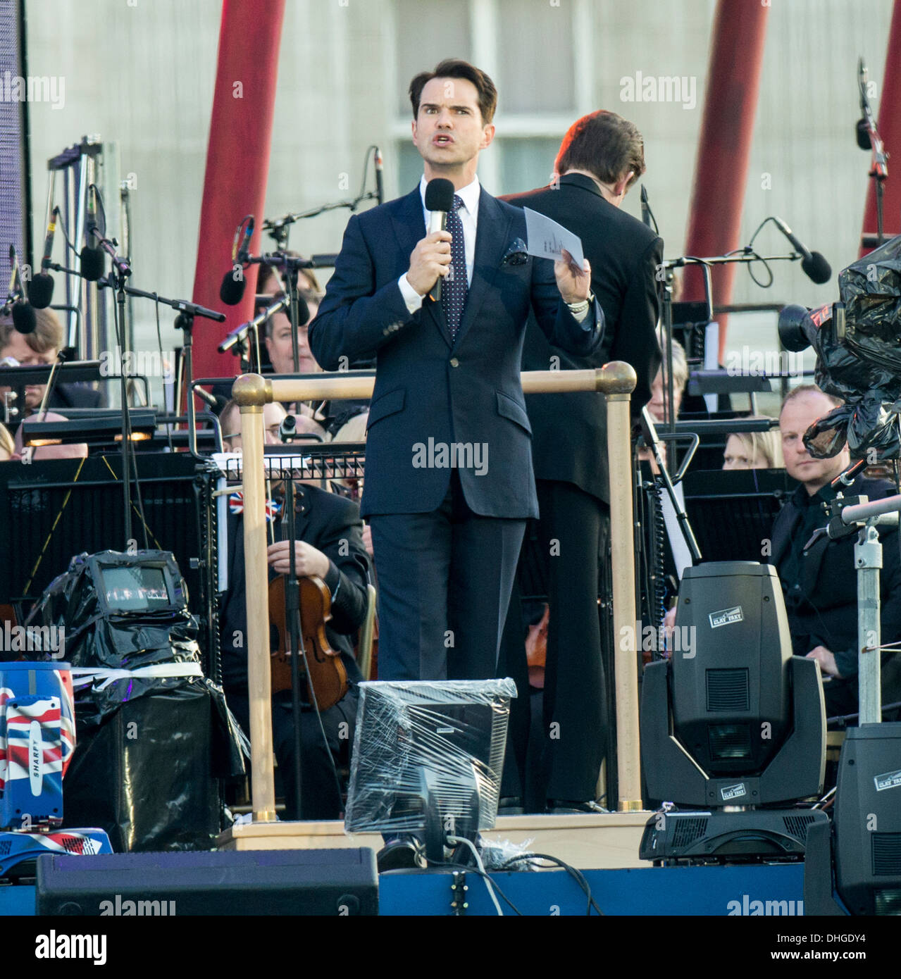 Un concerto tenuto nel centro commerciale il 4 giugno 2012 a Buckingham Palace a Londra per festeggiare H.M. la regina del giubileo di diamante. Foto Stock