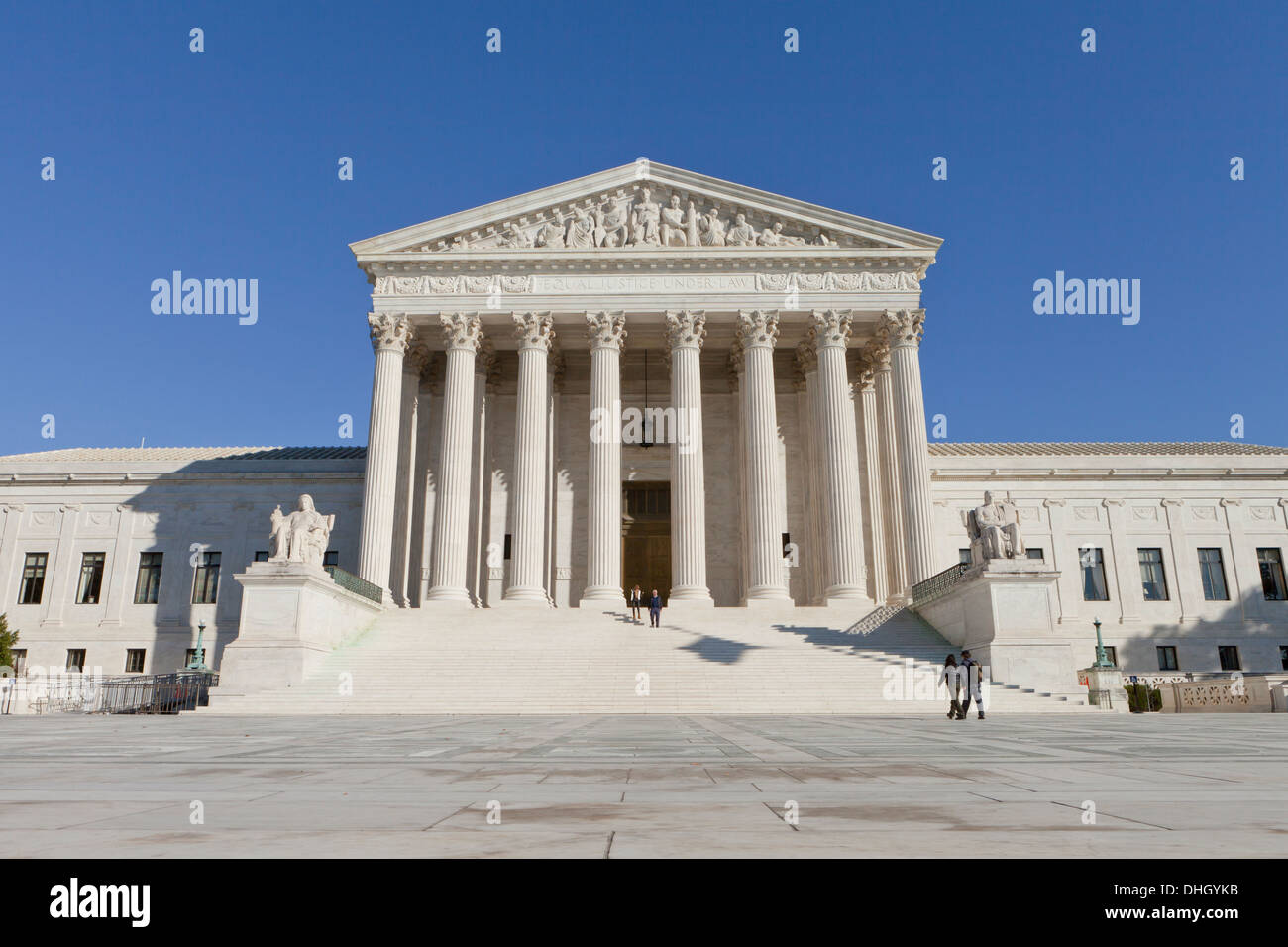 Suprema Corte edificio - Washington DC, Stati Uniti d'America Foto Stock