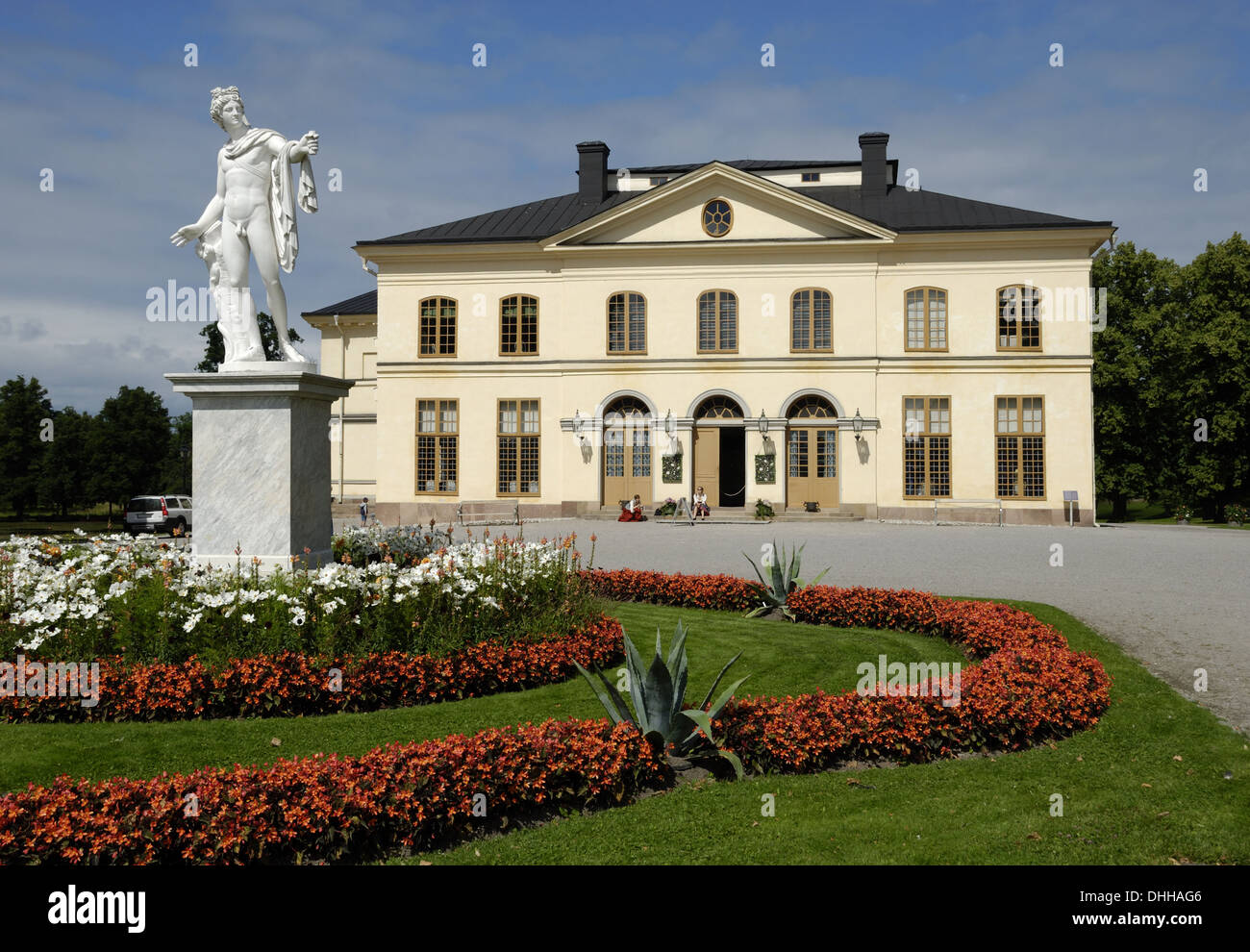 Teatro del Palazzo di Drottningholm Foto Stock