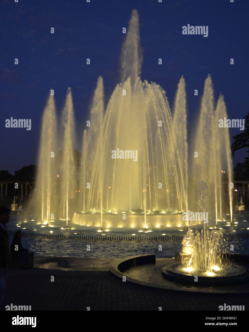 Parque de la Reserva, Circuito Magico de la Agua, Lima Peru Foto Stock