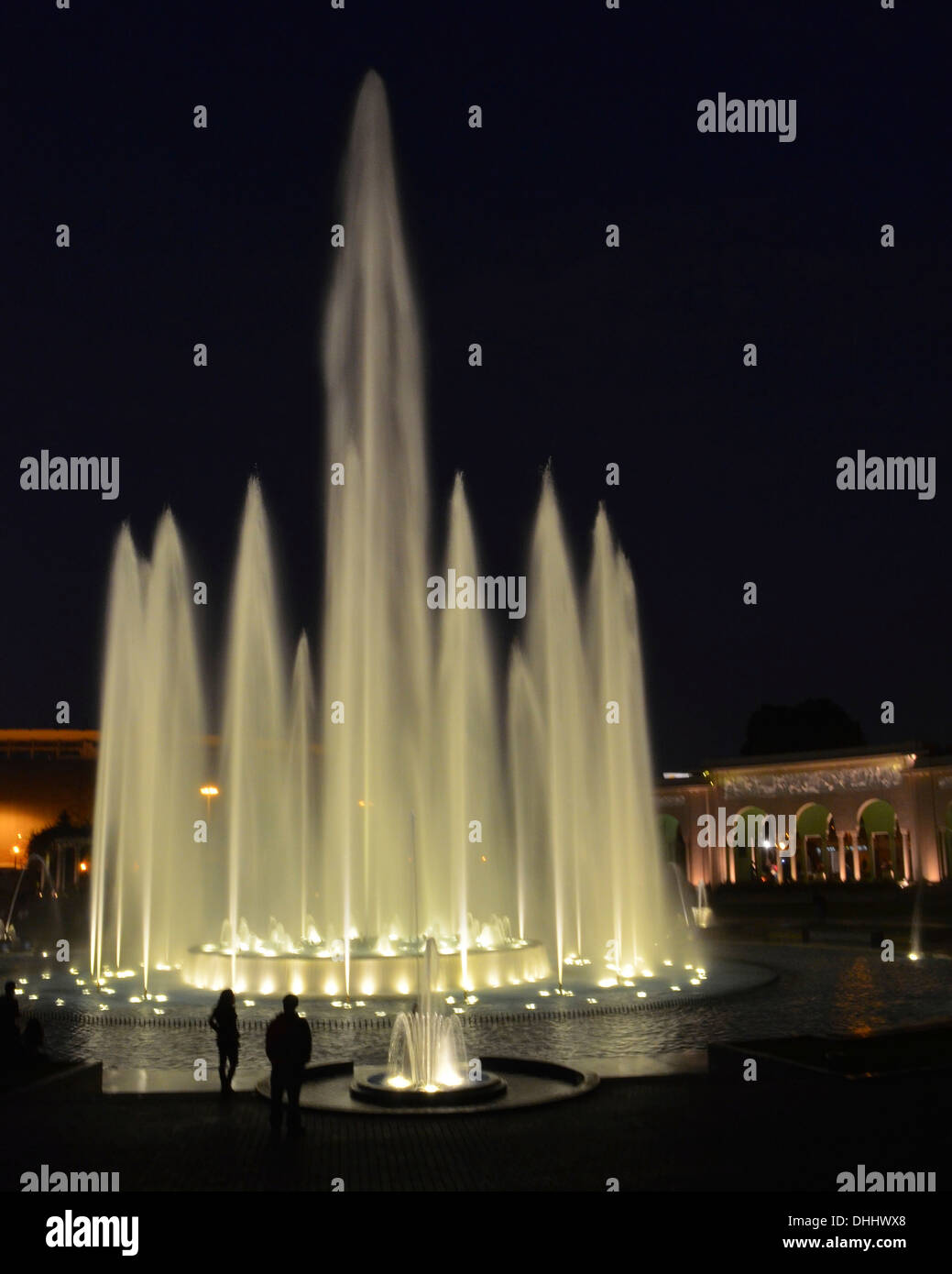 Parque de la Reserva, Circuito Magico de la Agua, Lima Peru Foto Stock