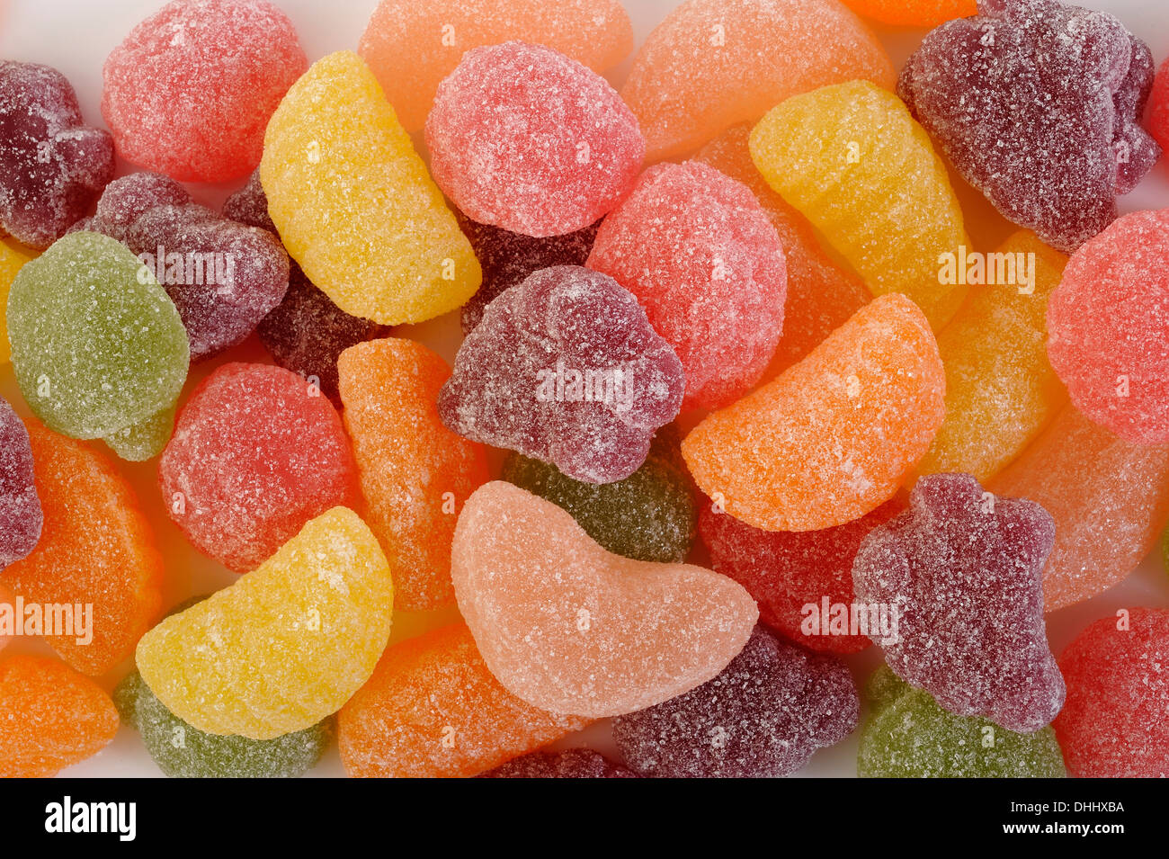 gelatine di frutta Foto Stock