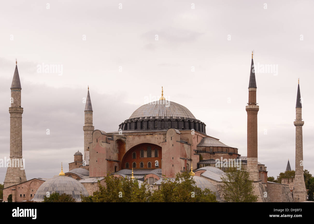 La Basilica di Santa Sofia a Istanbul, Turchia Foto Stock