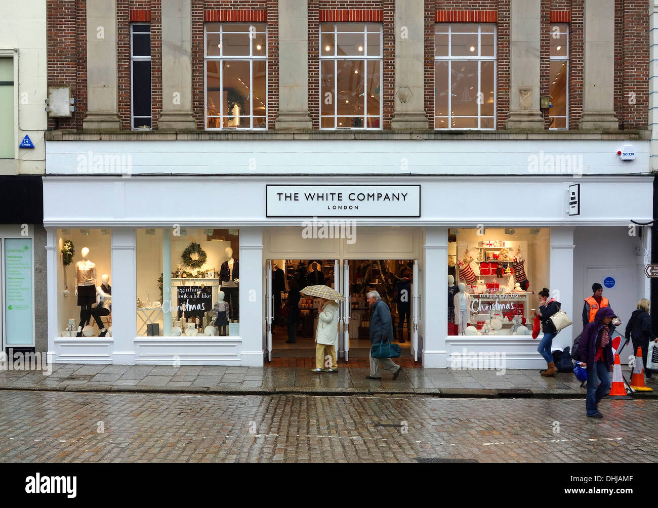 Il White Company Store Foto Stock