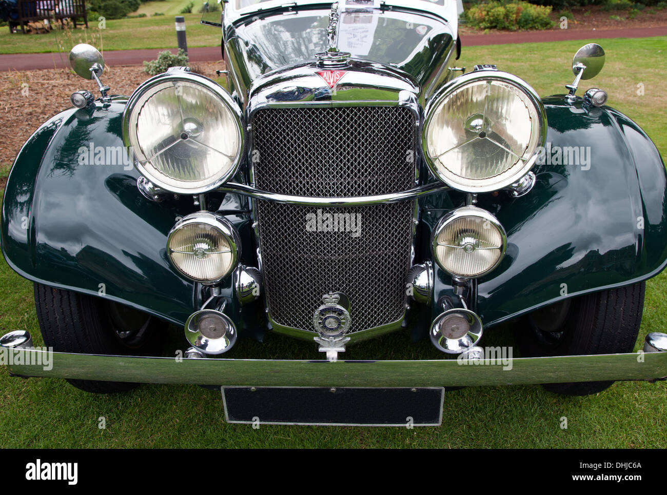 1938 Alvis 4.3 Breve Base ruota Tourer REGNO UNITO Foto Stock