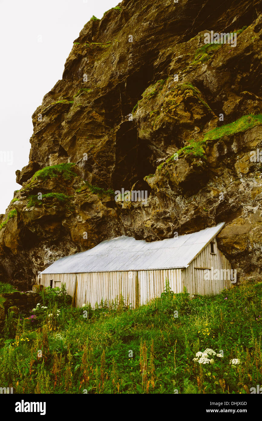 L'Islanda, architettura contadina Foto Stock