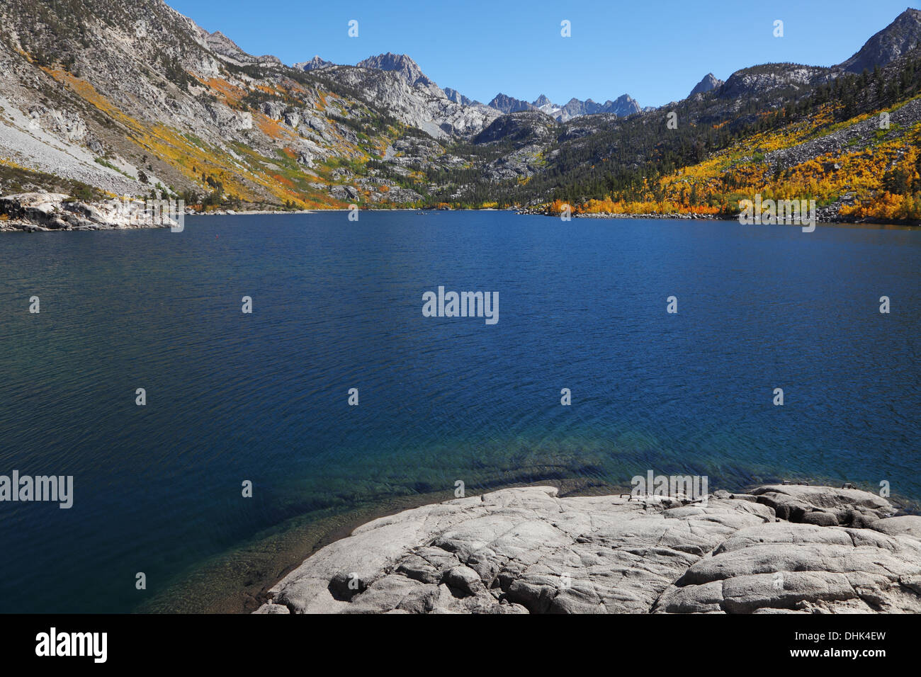 Il lago per la pesca sportiva Foto Stock