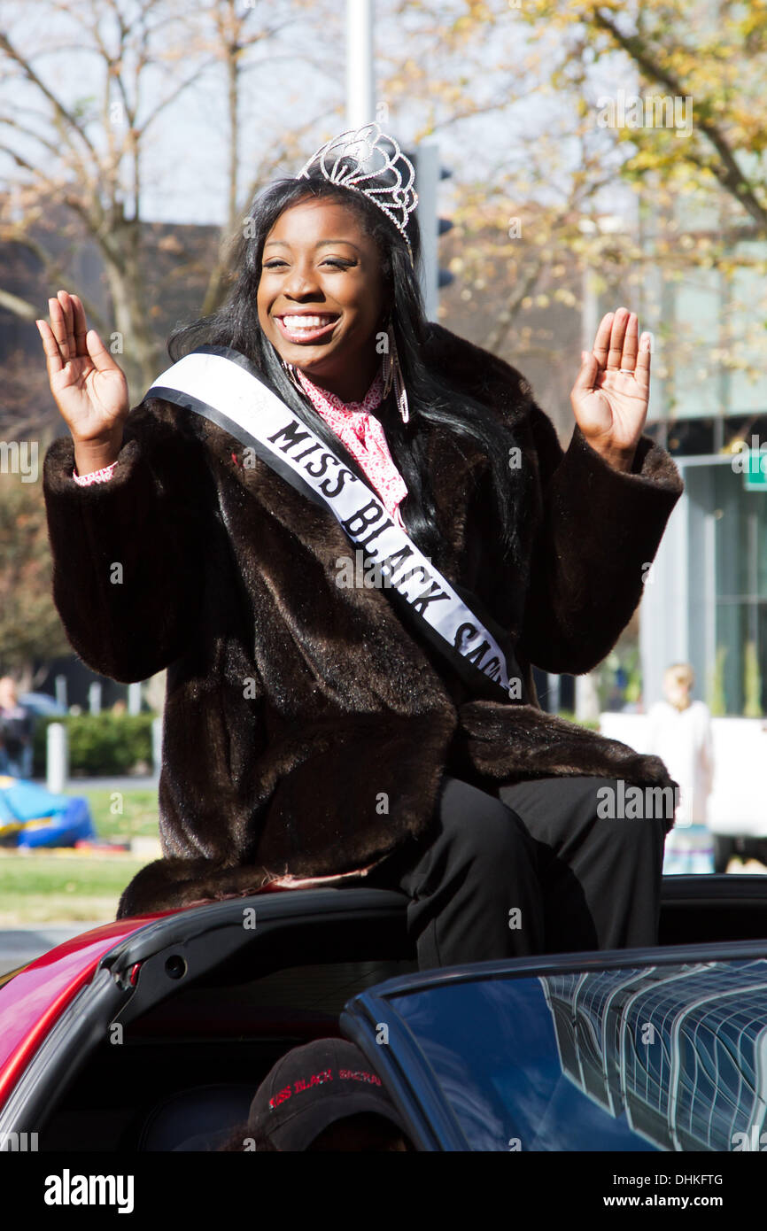 Sacramento, California, Stati Uniti d'America. 11 novembre 2013. Veterani parata del giorno del credito di Sacramento: Chris Aschenbrener/Alamy Live News Foto Stock