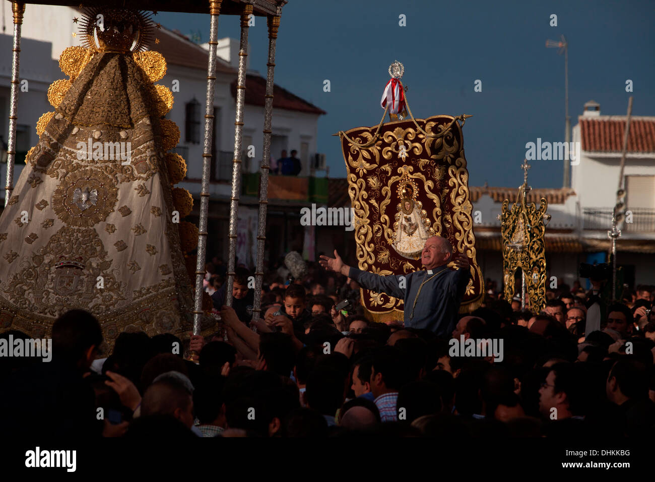 Rocio Pellegrinaggio Parco nazionale di Donana Spagna Foto Stock