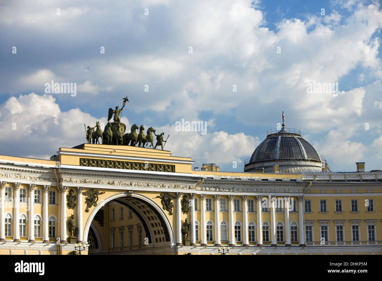 San Pietroburgo, la piazza del palazzo Foto Stock