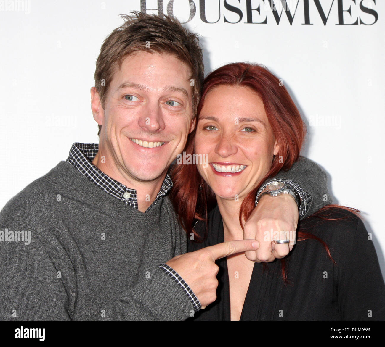 Kevin Rahm e valutazione 'Desperate casalinghe' finale partito svoltasi al W Hotel di Los Angeles, California - 29.04.12 Foto Stock