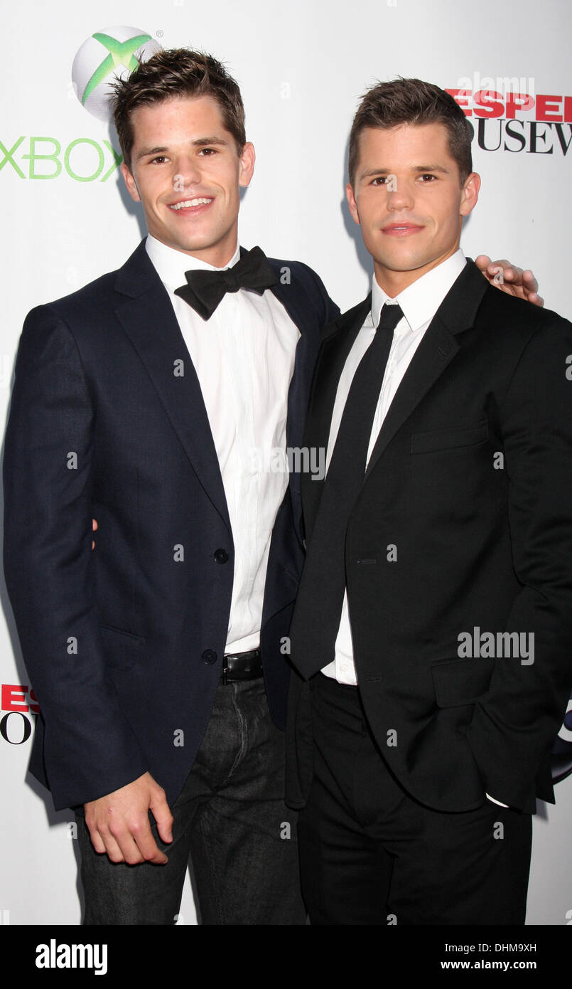 Max Carver, Charlie Carver 'Desperate casalinghe' finale partito svoltasi al W Hotel di Los Angeles, California - 29.04.12 Foto Stock