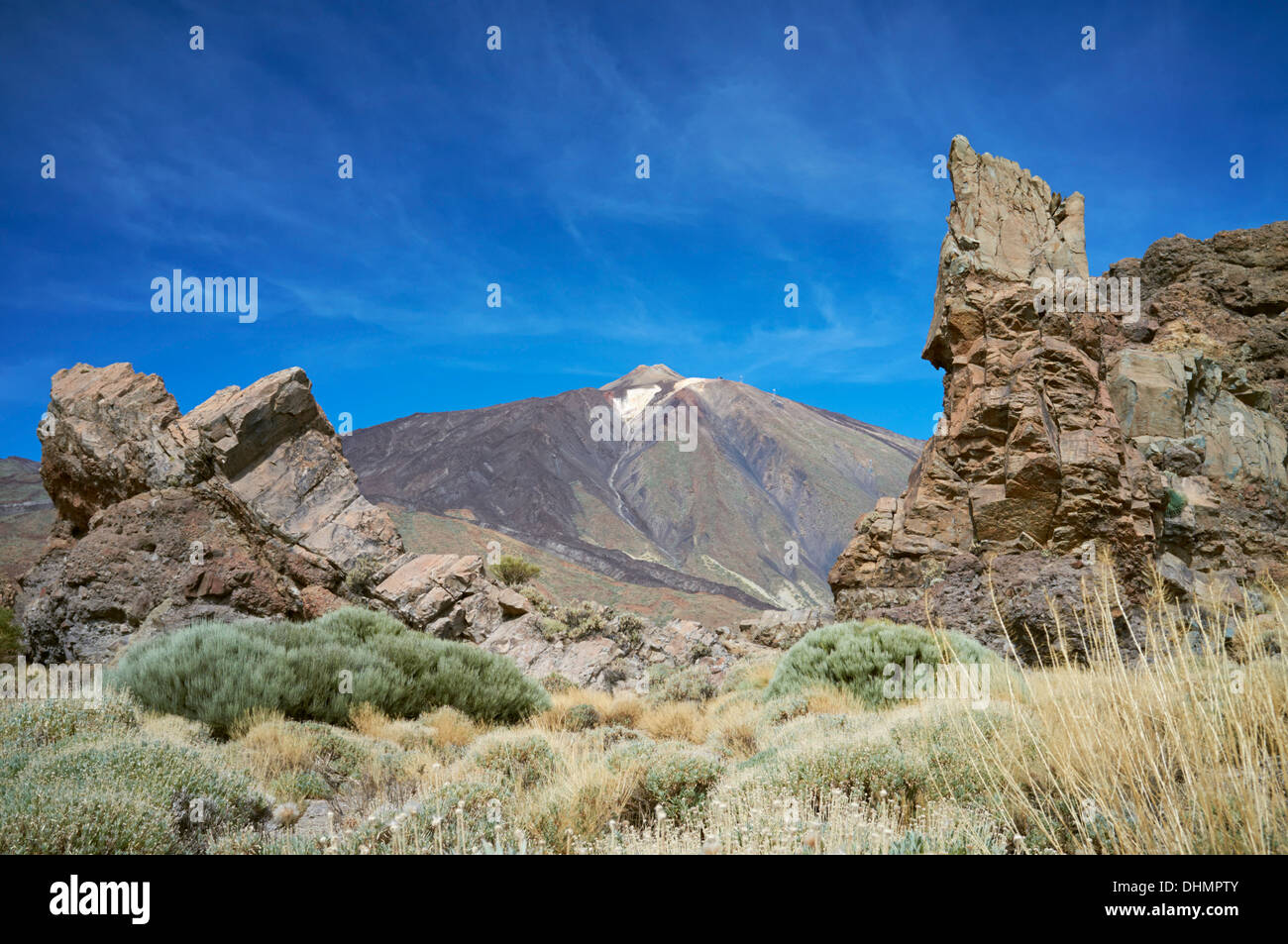 Il monte teide , Tenerife, Isole canarie, Spagna Foto Stock