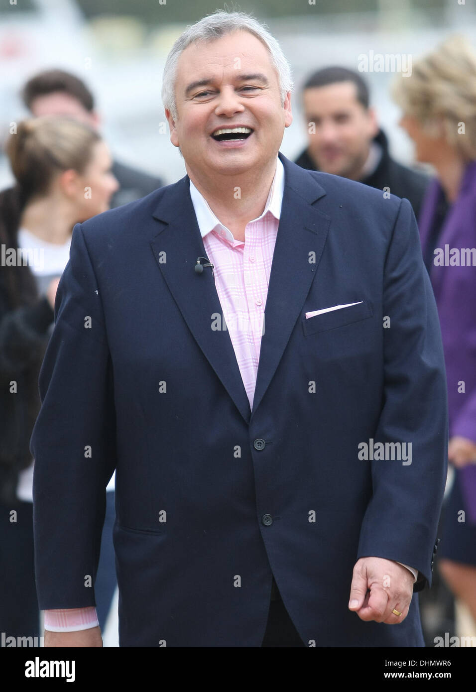 Eamon Holmes riprese al di fuori della ITV Studios di Londra - Inghilterra - 04.05.12 Foto Stock