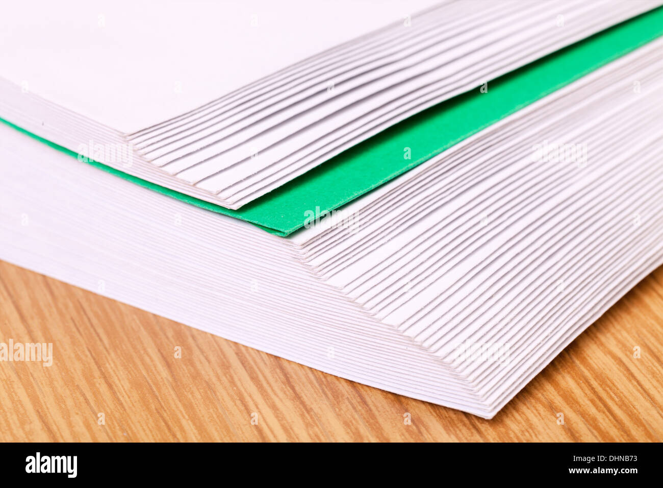 La risma di buste Foto Stock