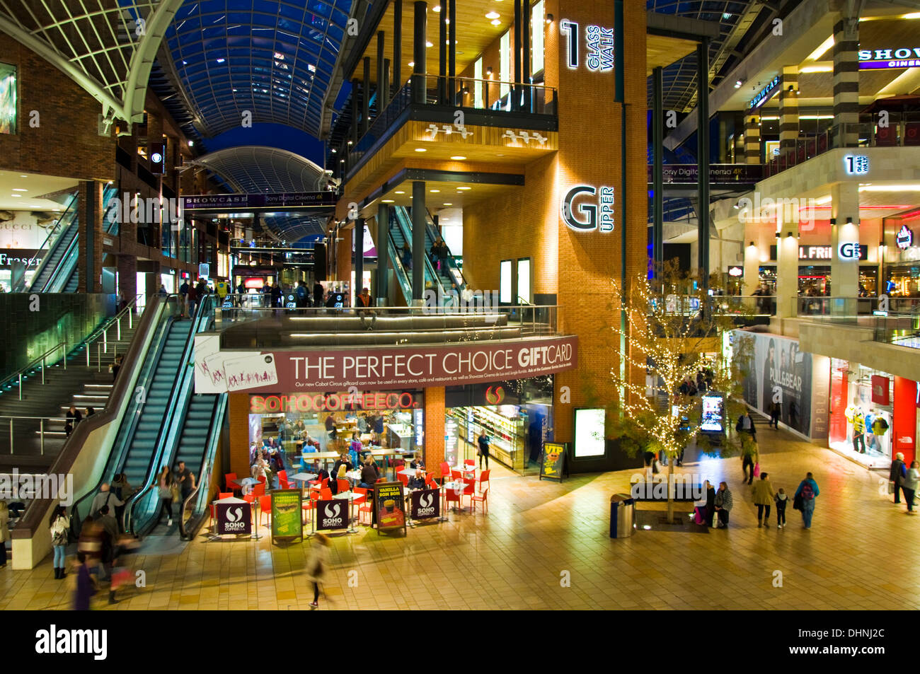 Centro commerciale Cabot Circus in Bristol City Inghilterra REGNO UNITO Foto Stock