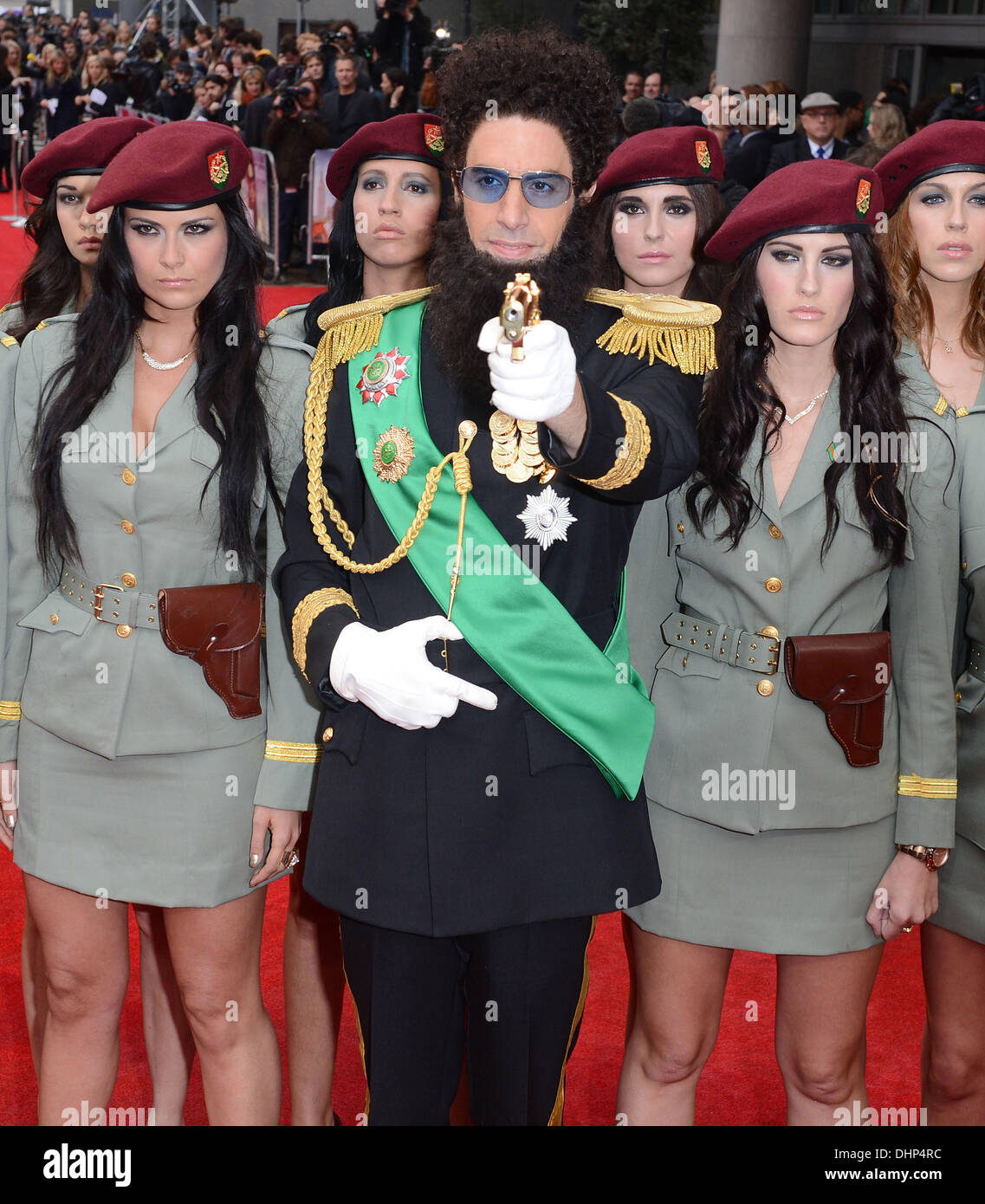 Sacha Baron Cohen alla premiere del dittatore al Royal Festival Hall di Londra, Inghilterra- 10.05.12 Foto Stock