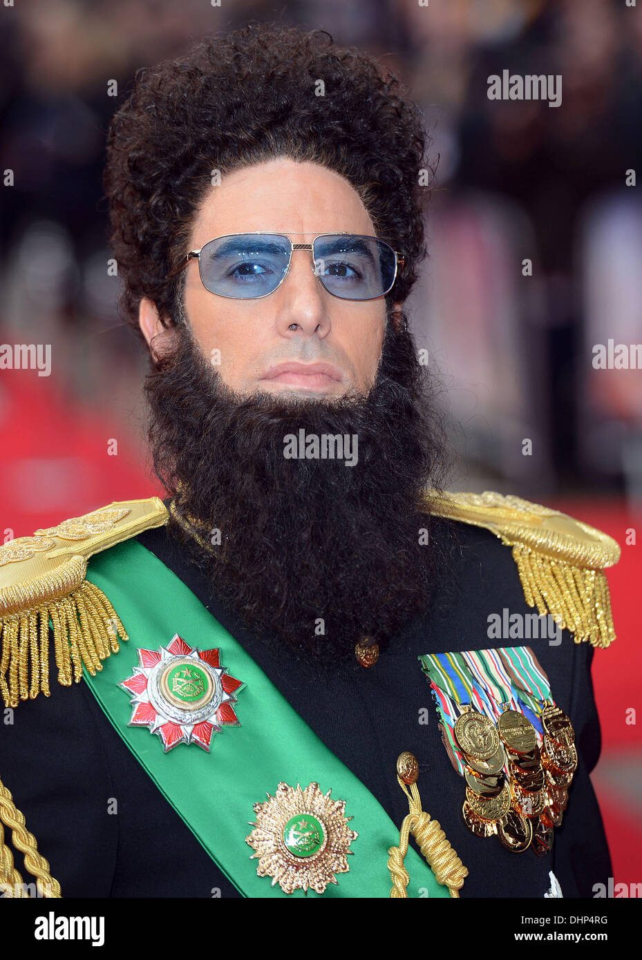 Sacha Baron Cohen alla premiere del dittatore al Royal Festival Hall di Londra, Inghilterra- 10.05.12 Foto Stock